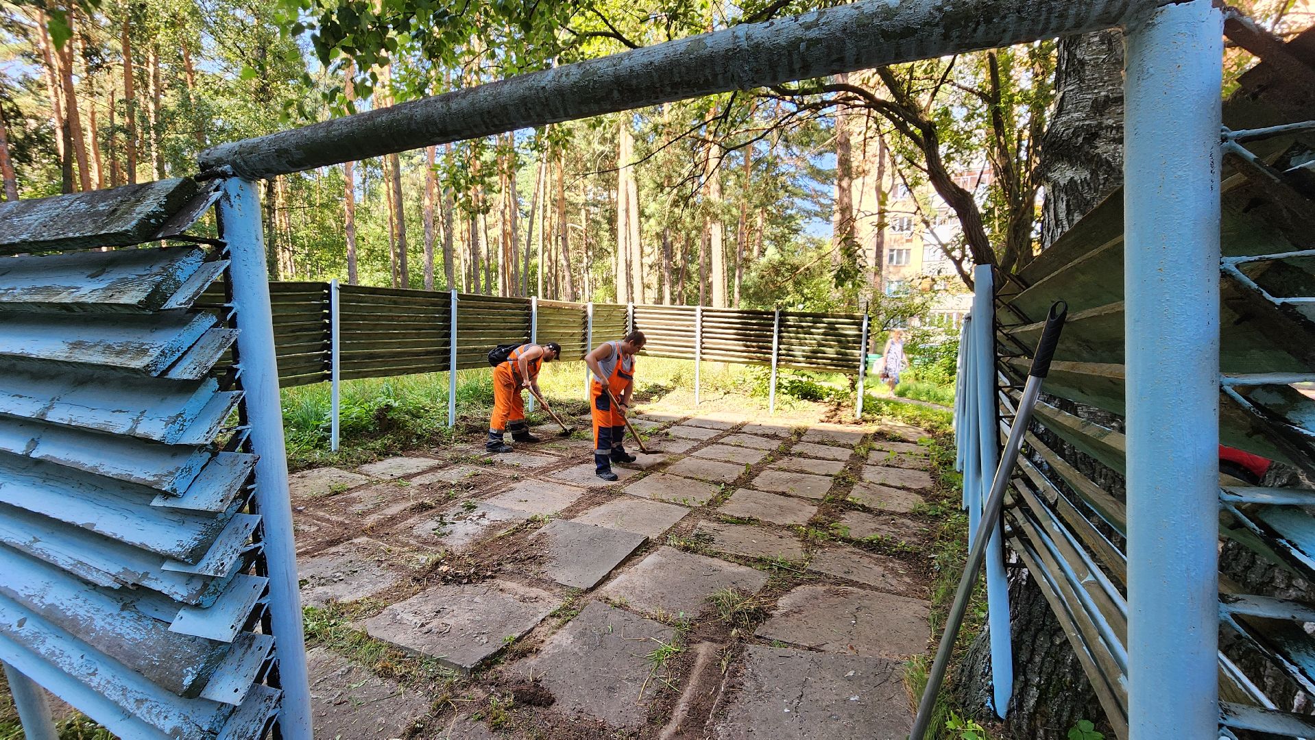 протвино, комбинат благоустройства, сезонные работы,