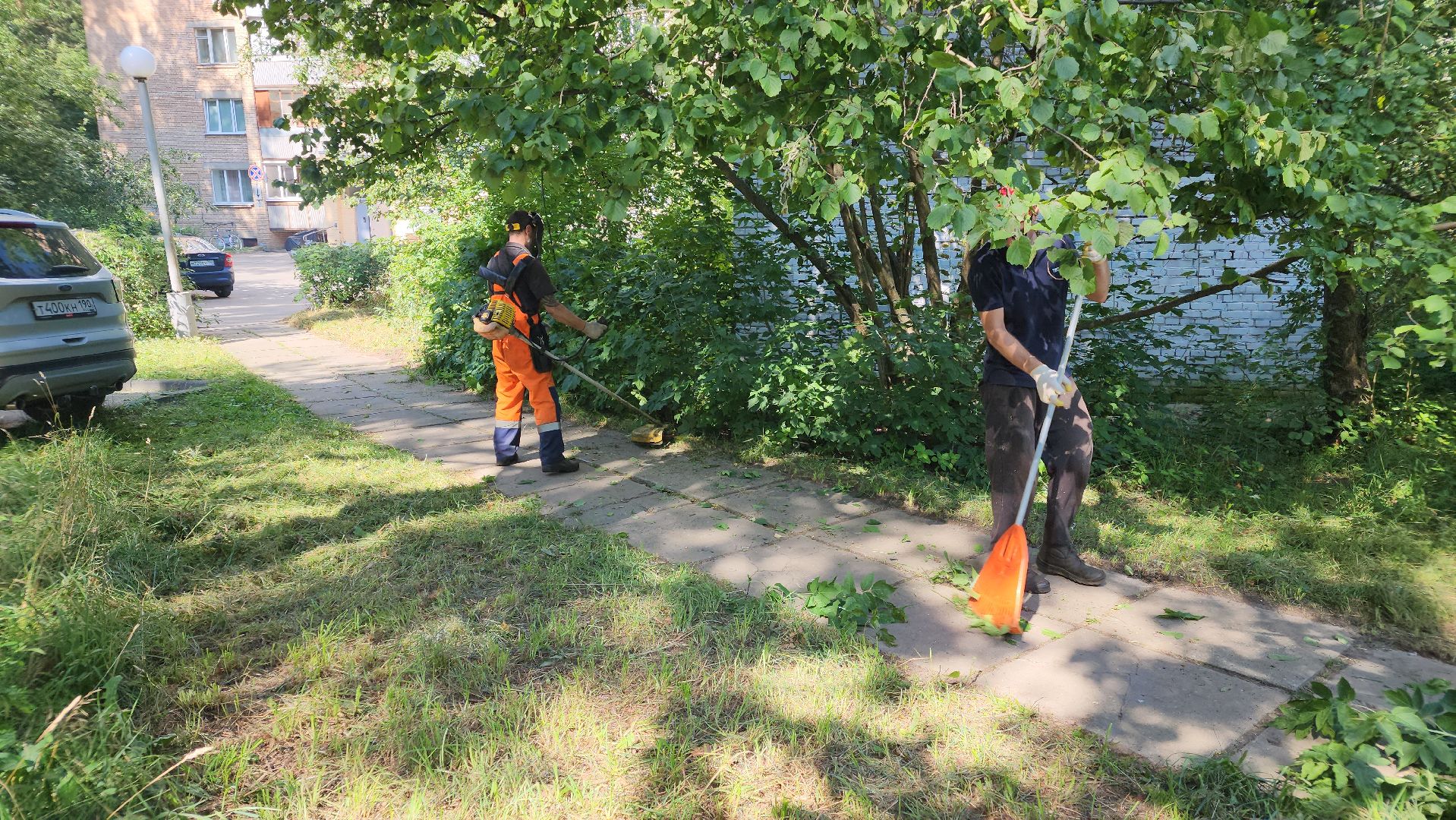 протвино, комбинат благоустройства, сезонные работы,