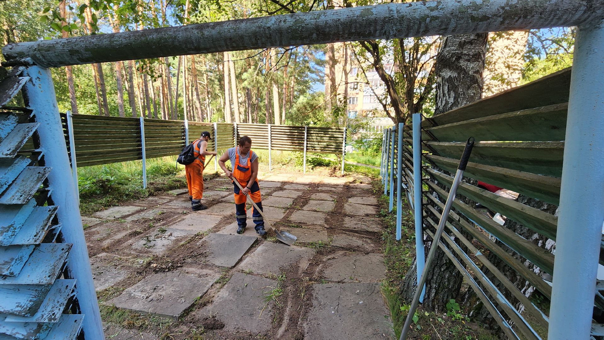 протвино, комбинат благоустройства, сезонные работы,