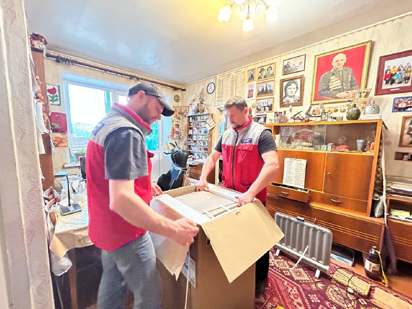 Подольск, День Победы, ветеран ВОВ, поддержка