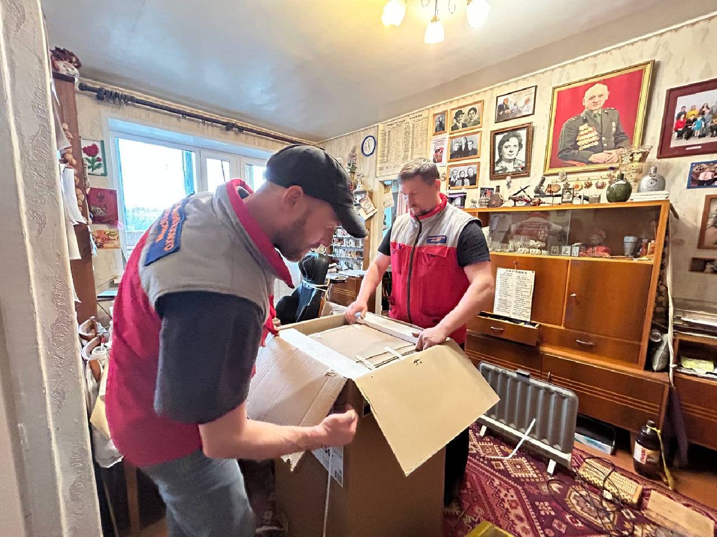 Подольск, День Победы, ветеран ВОВ, поддержка