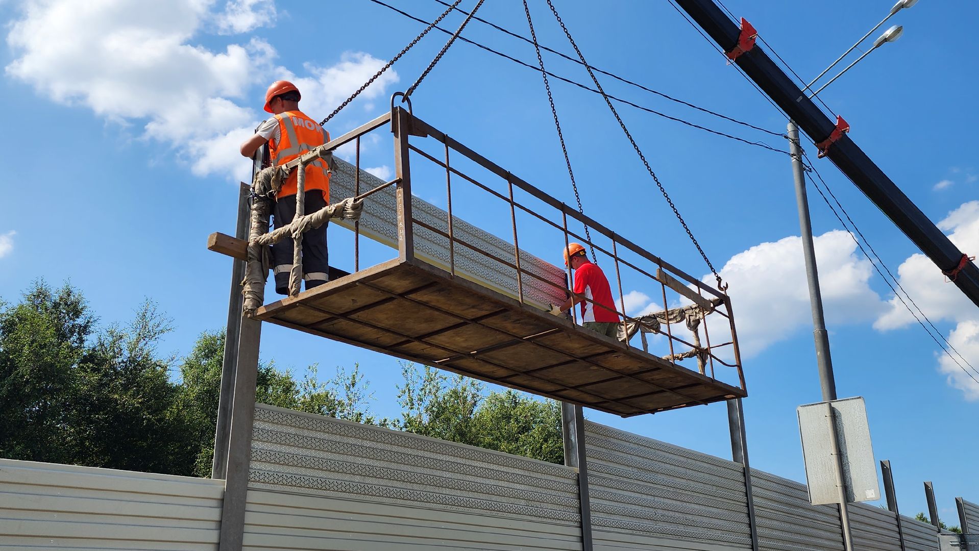 истра, шумозащитный экран, дороги,