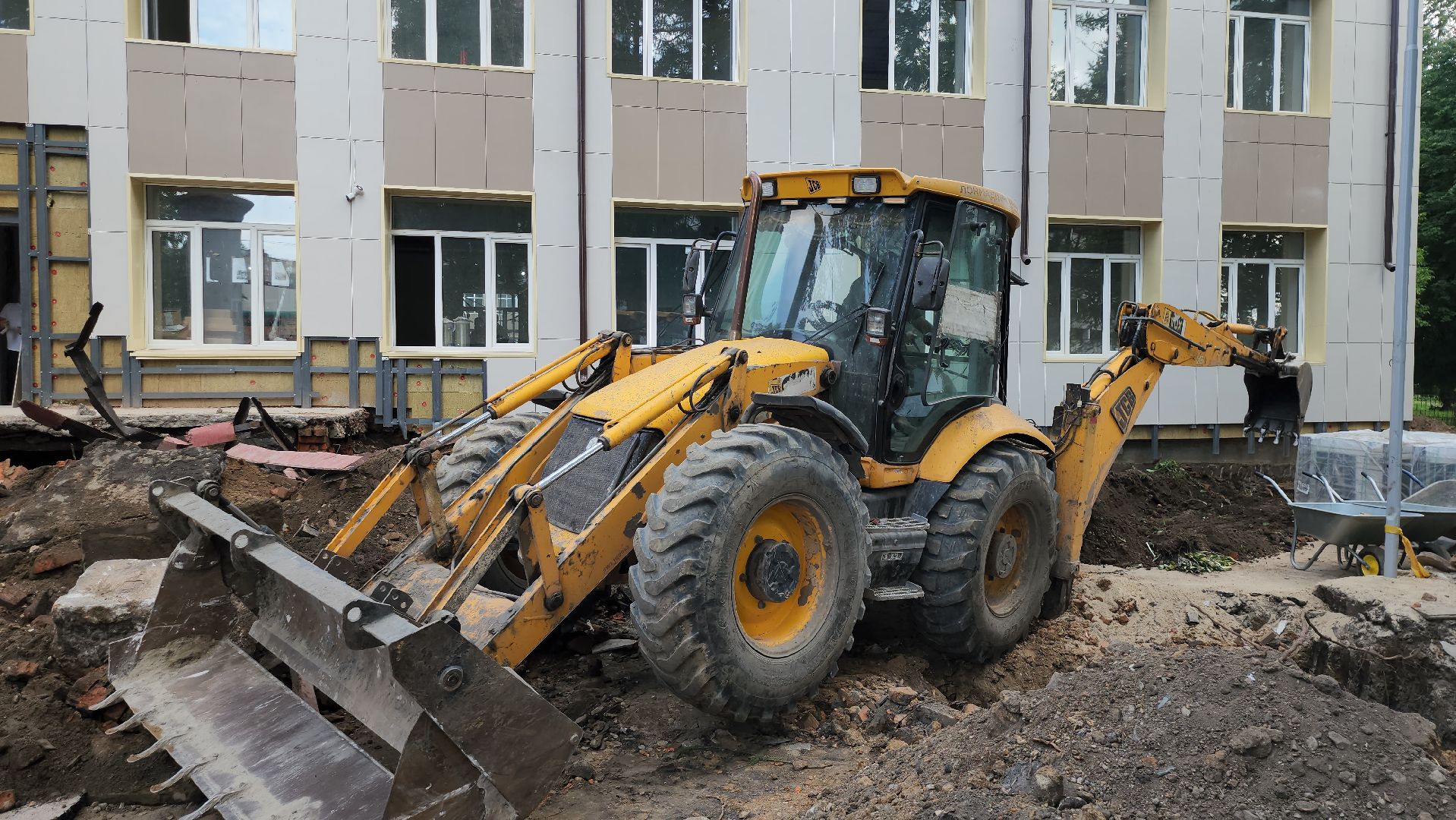 серпухов, подмосковье, капремонт школы,