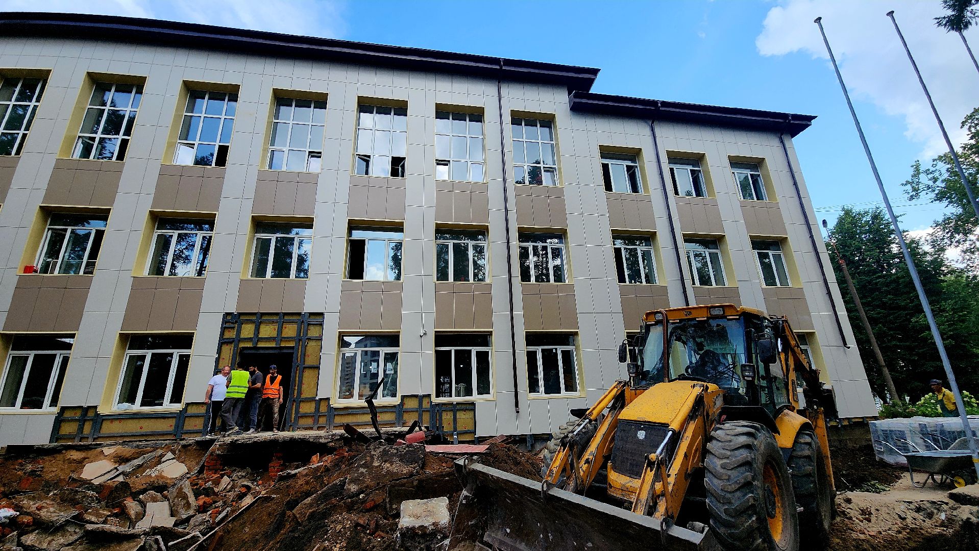 серпухов, подмосковье, капремонт школы,