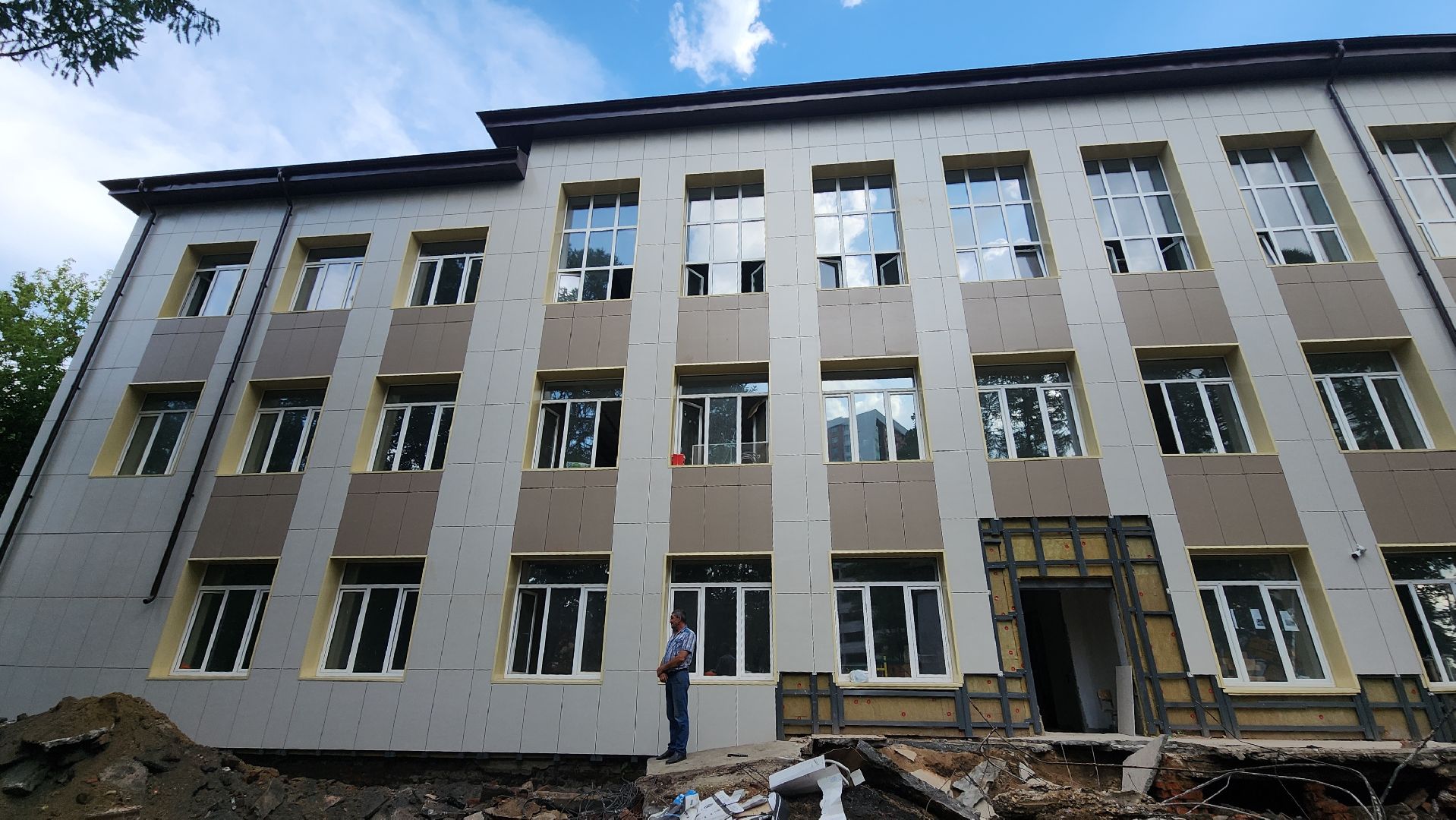 серпухов, подмосковье, капремонт школы,