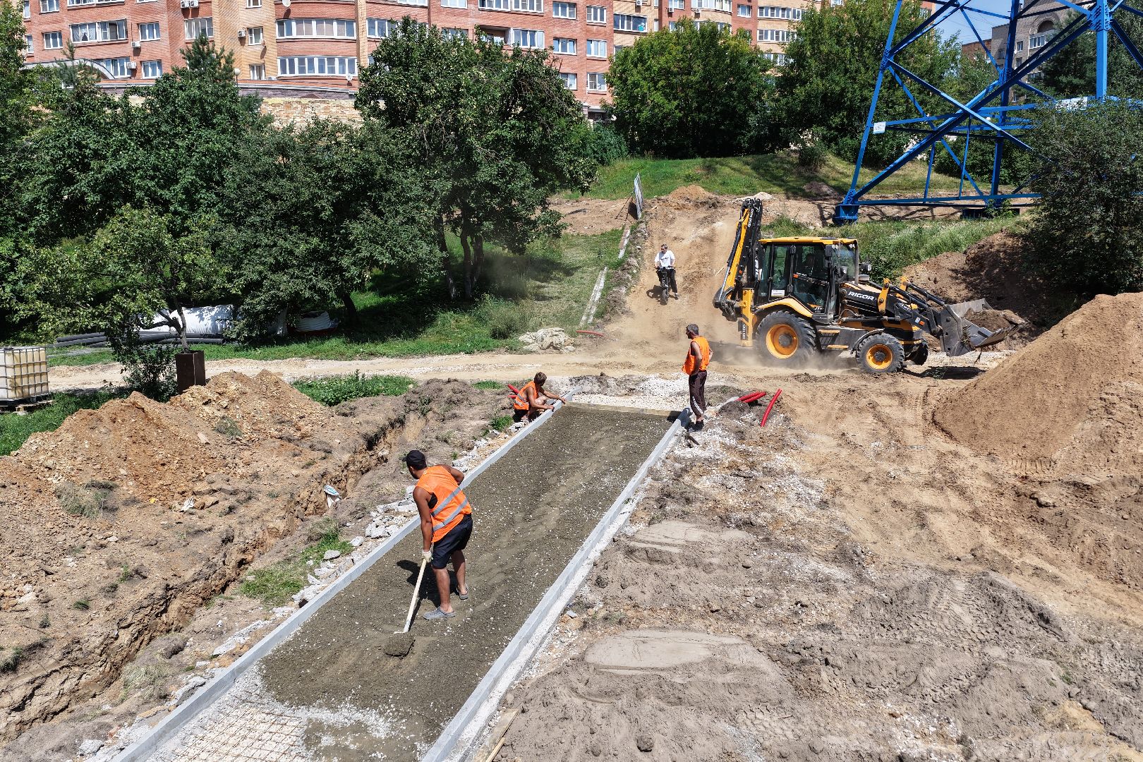 видео с коптера, скейтпарк красногорск,