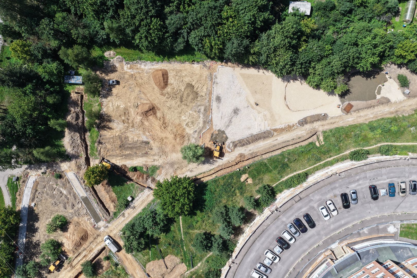 видео с коптера, скейтпарк красногорск,