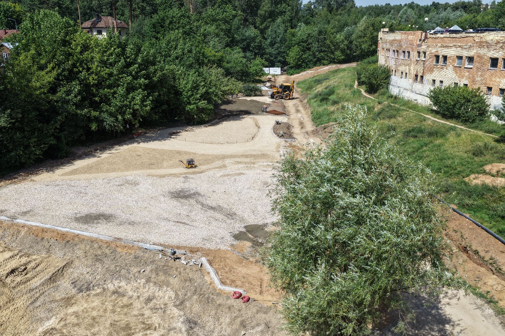 видео с коптера, скейтпарк красногорск,