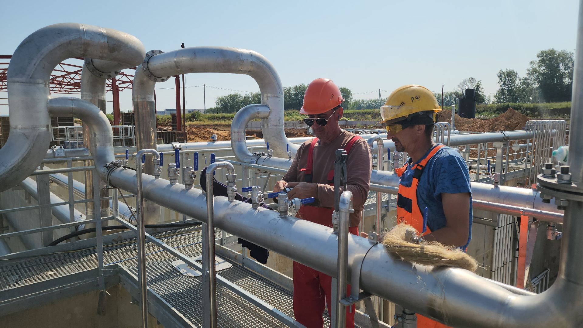 кашира, строительство, очистные сооружения, монтаж оборудования, монолитные работы, жкх, канализация,