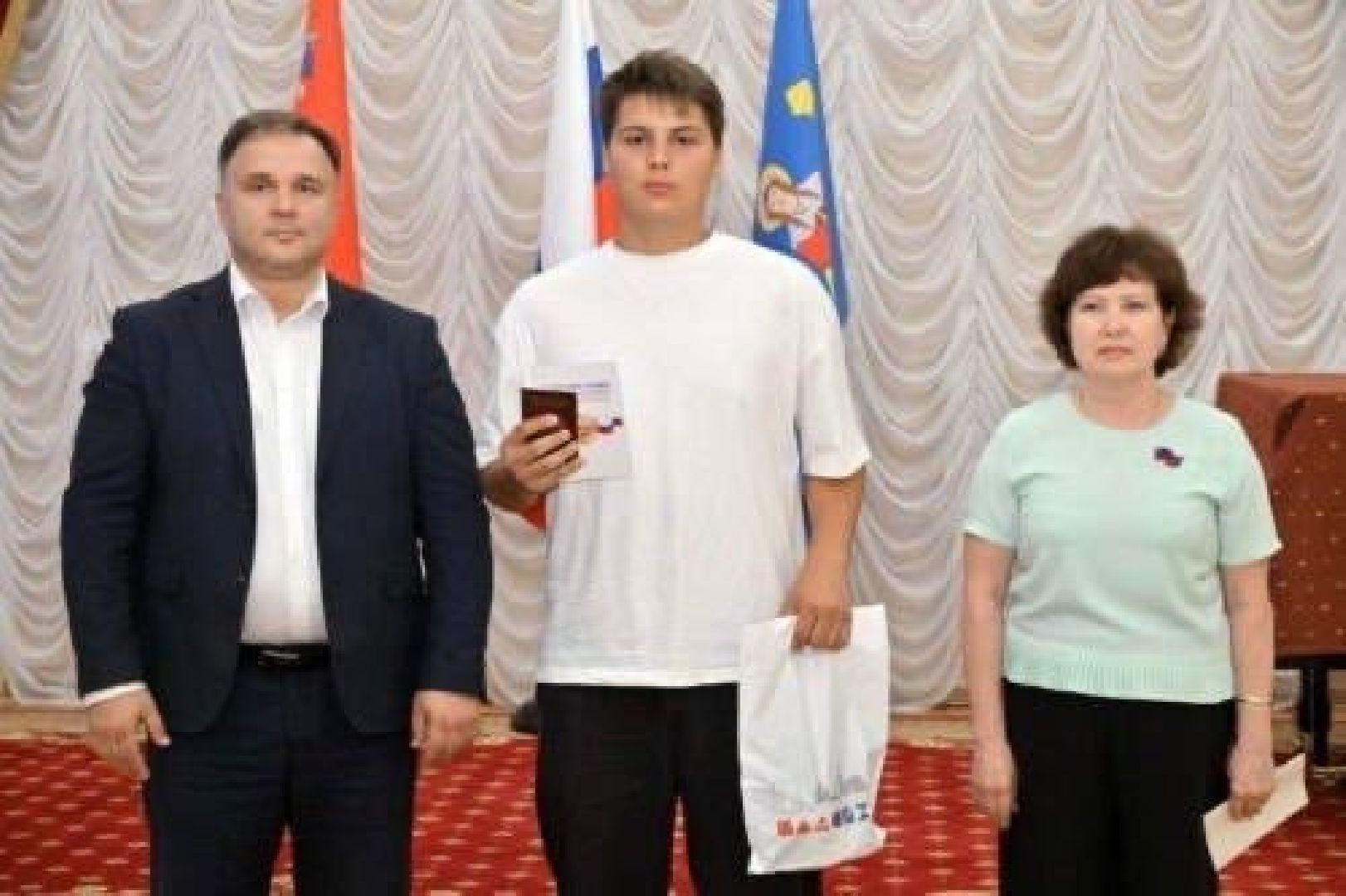 паспорт рф, паспорт в 14 лет, власиха , вручение паспортов, дк власиха,