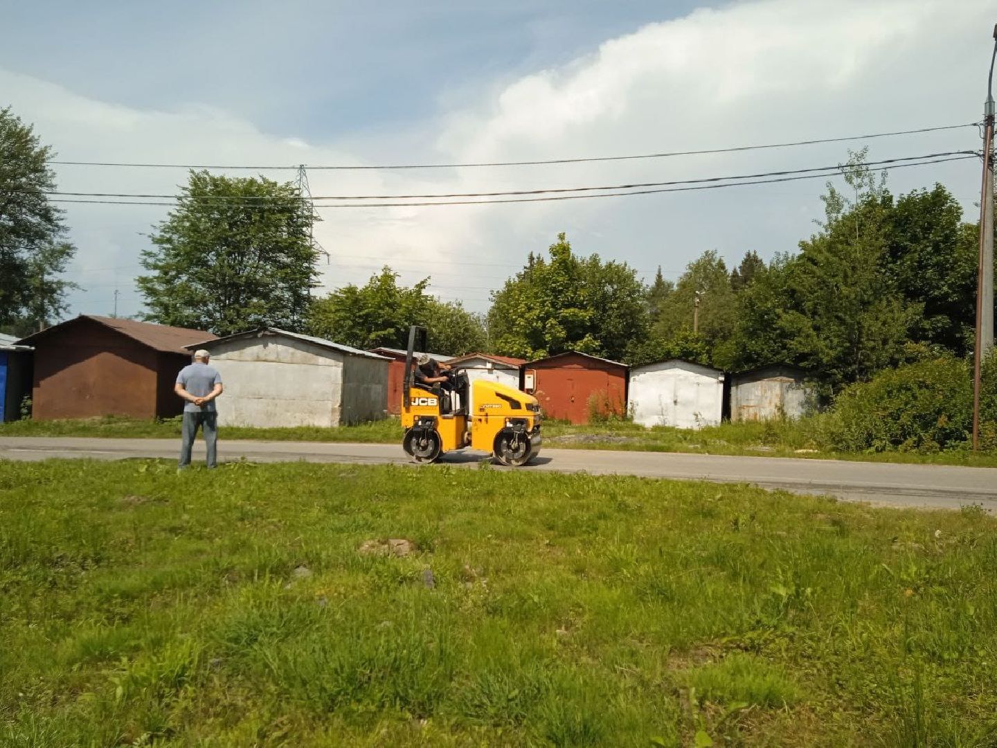 городской округ восход, благоустройство, дороги, ямочный ремон,