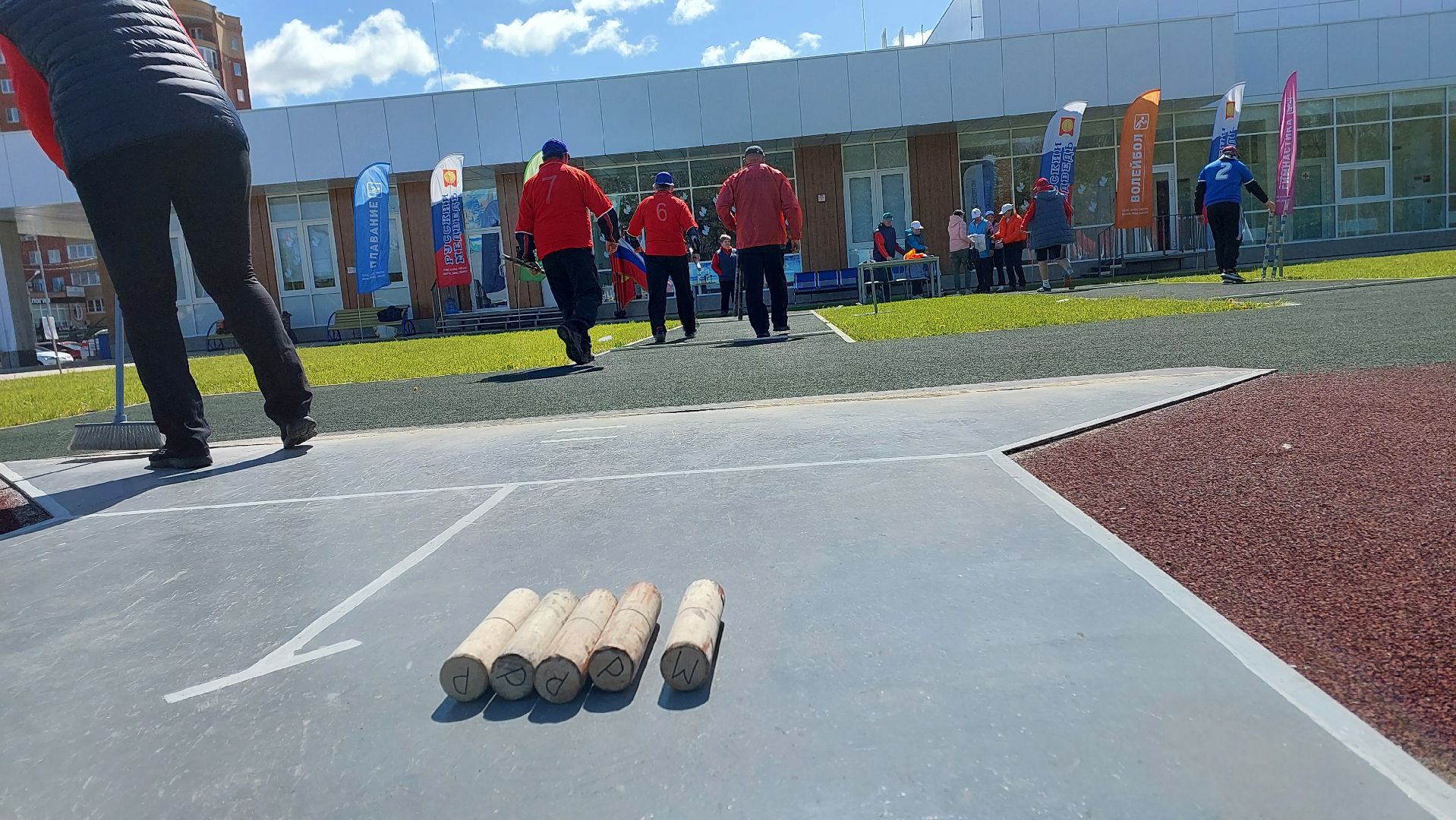 городки, спорт, серпухов, городошный спорт, день победы, русский медведь,