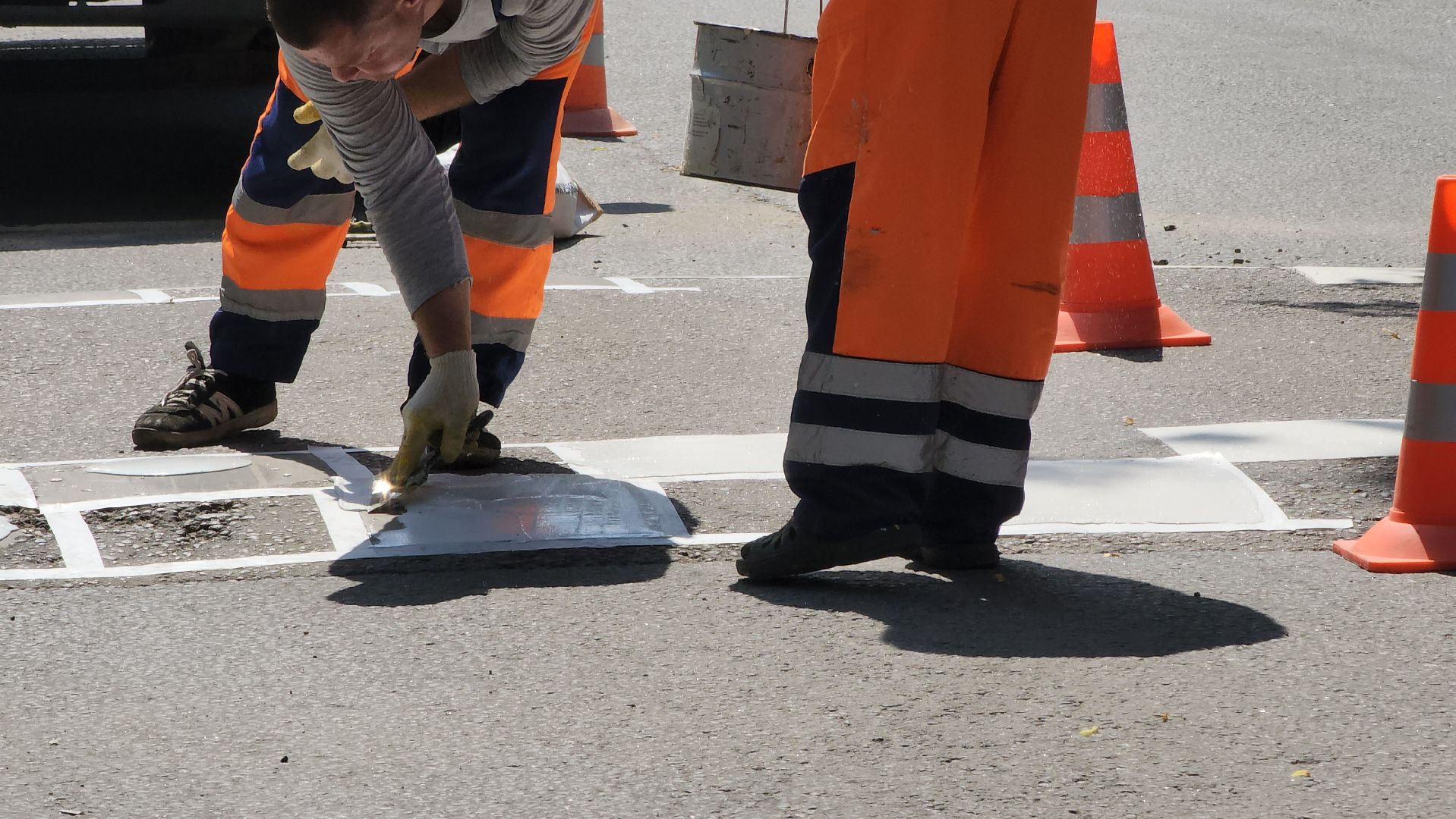 ступино, дорожная разметка, благоустройство,