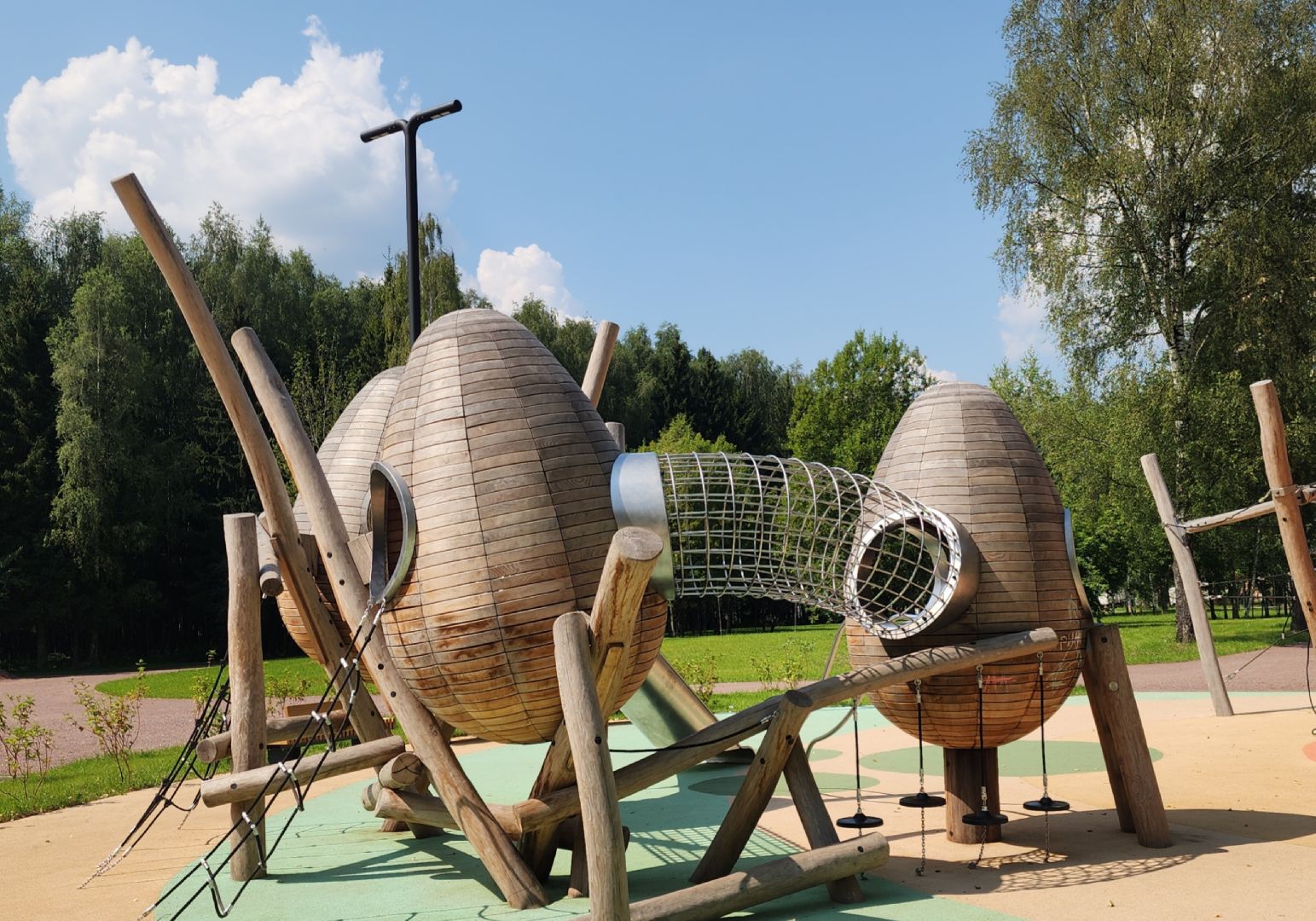 Благоустройство , Супоневский лесопарк , Отдых в Звенигороде , Туризм ,