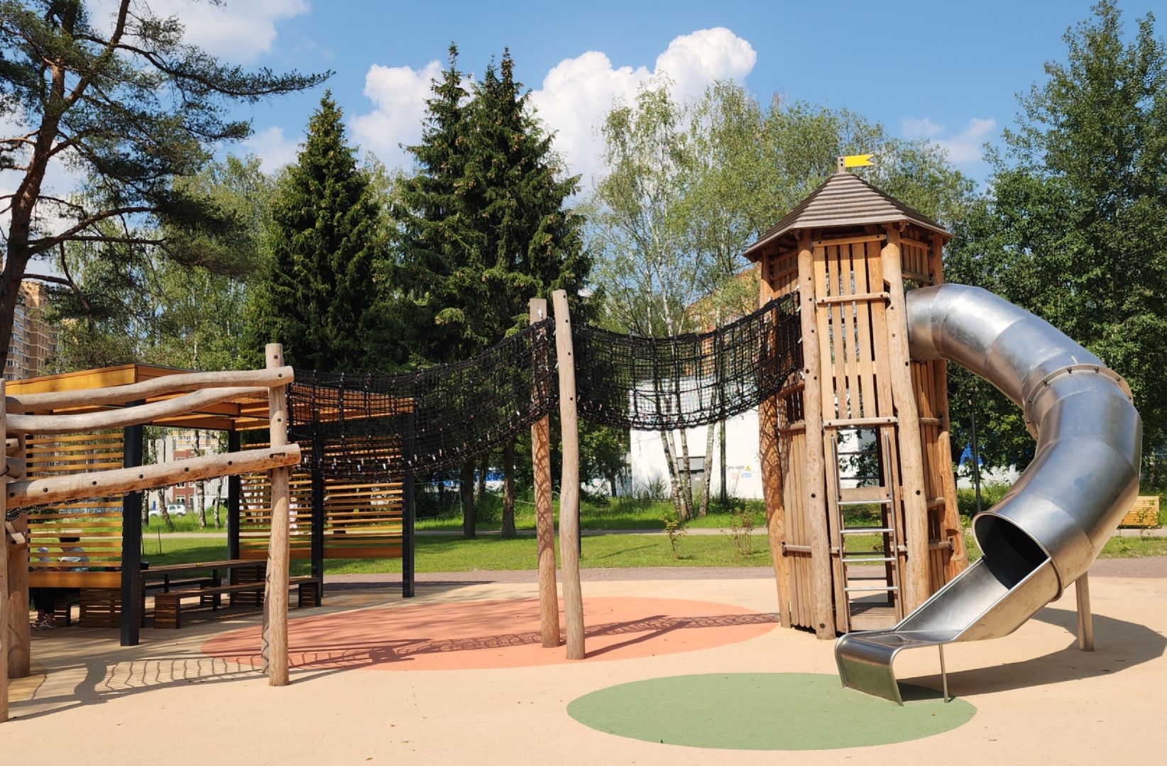 Благоустройство , Супоневский лесопарк , Отдых в Звенигороде , Туризм ,