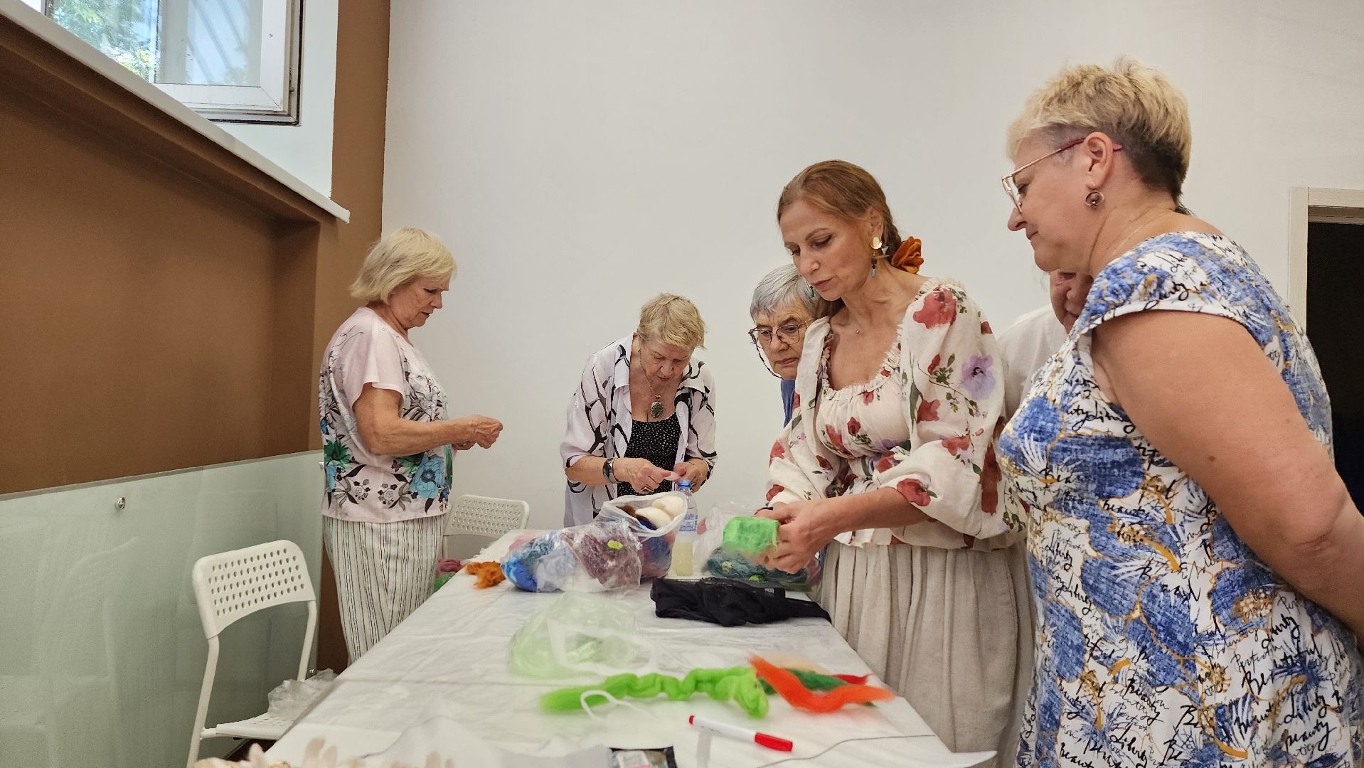 солнечногорск, активное долголетие, мокрое валяние, солнечногорский оберег,