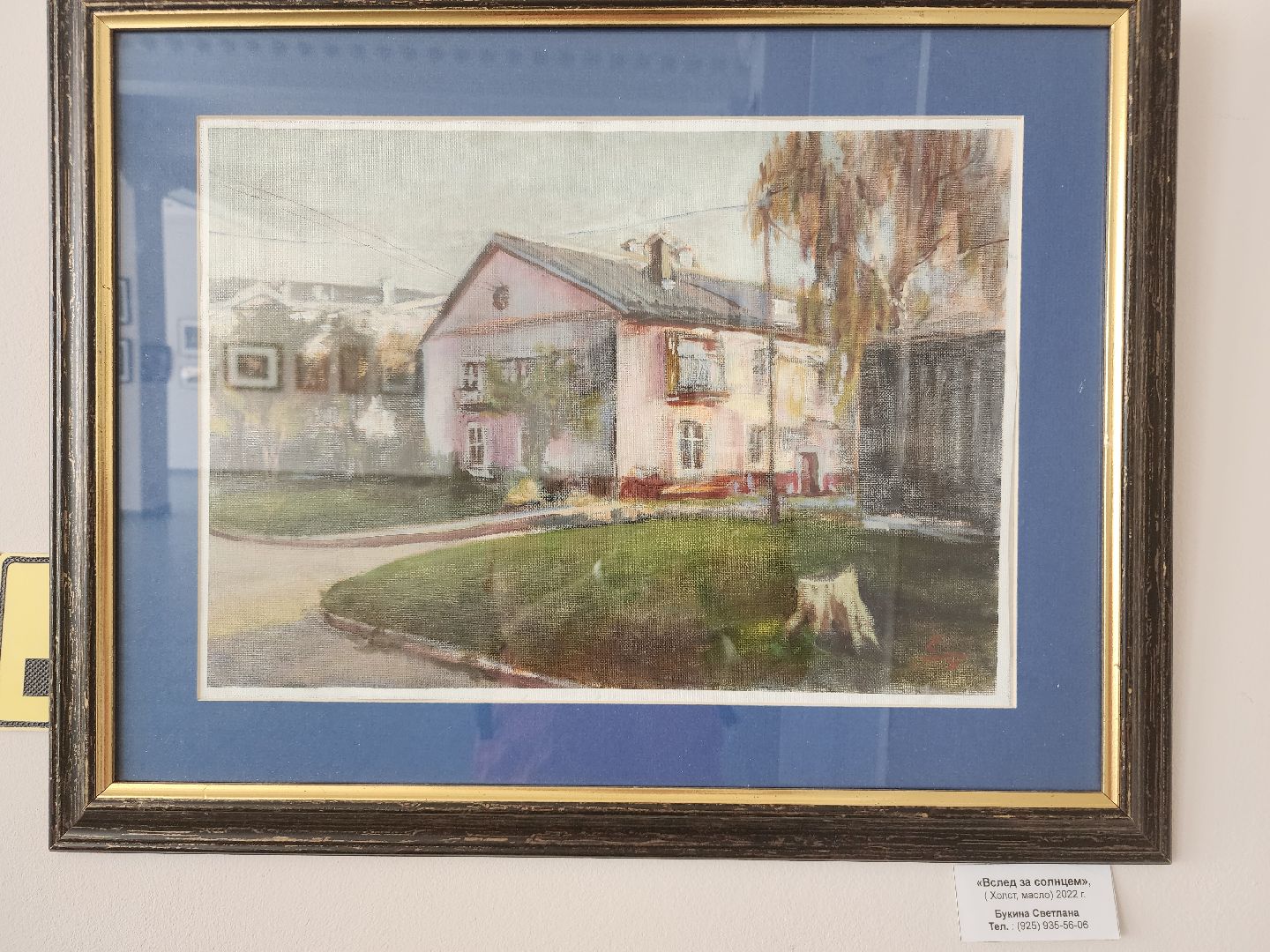 фрязино, художественная выставка, художник, живопись, открытие выставки,