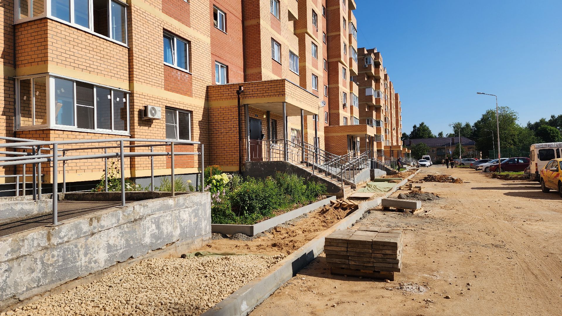 солнечногорск, деревня смирновка, благоустройство, двор,