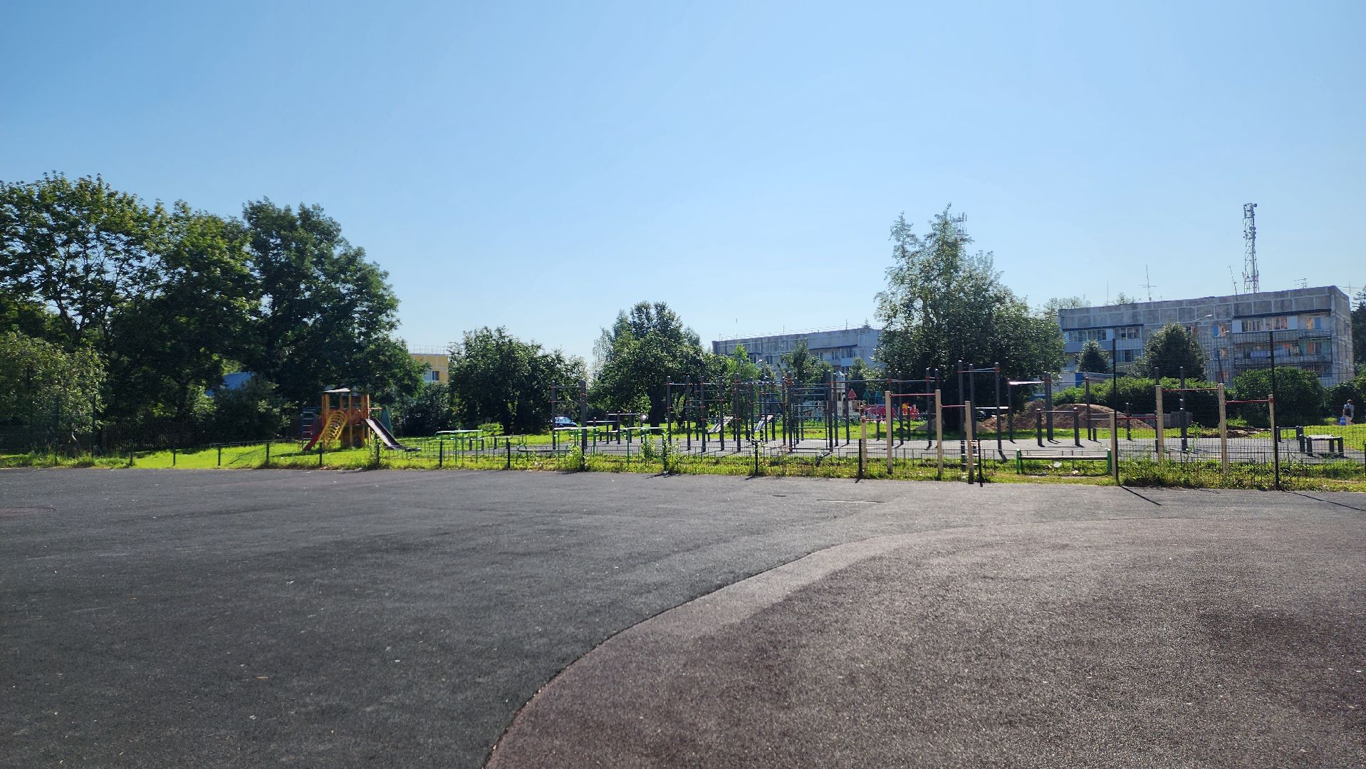 солнечногорск, деревня смирновка, благоустройство, двор,