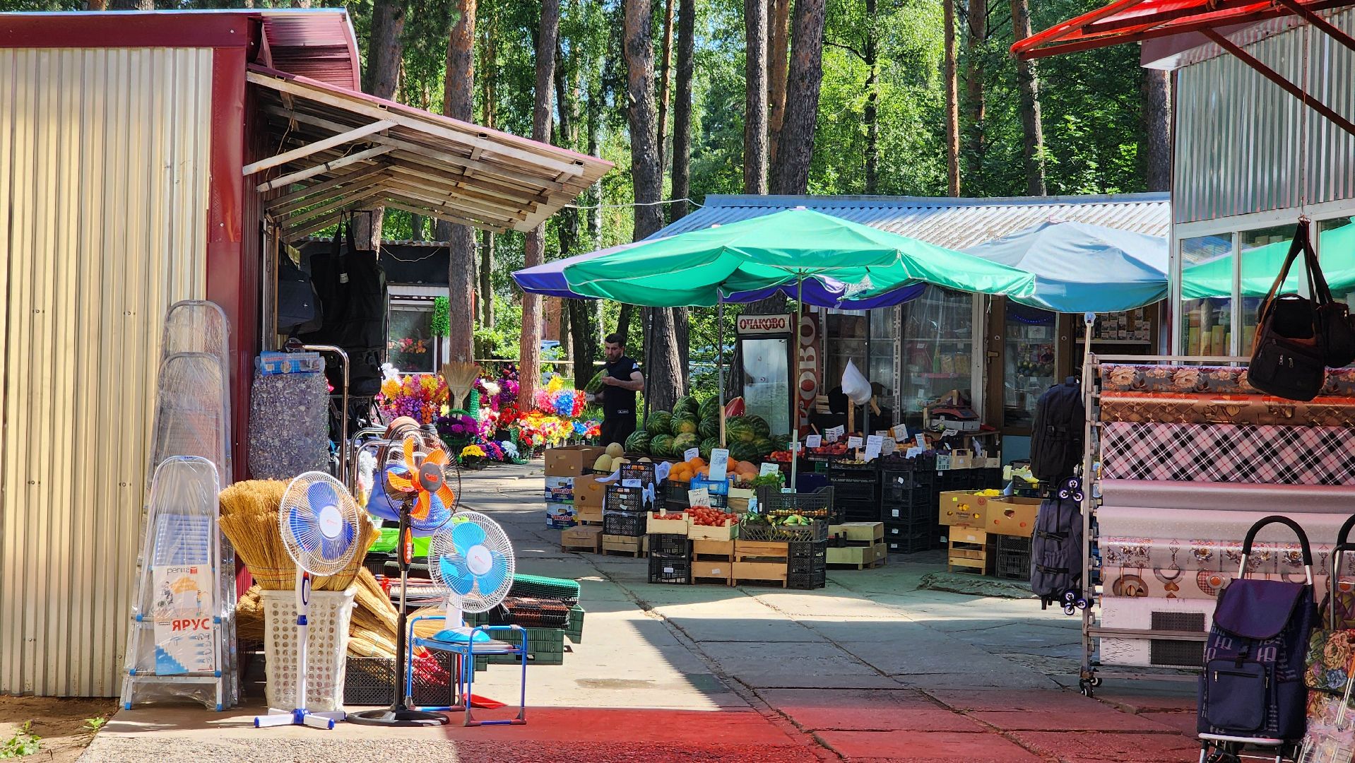 сезон арбузов, протвино, городской рынок,