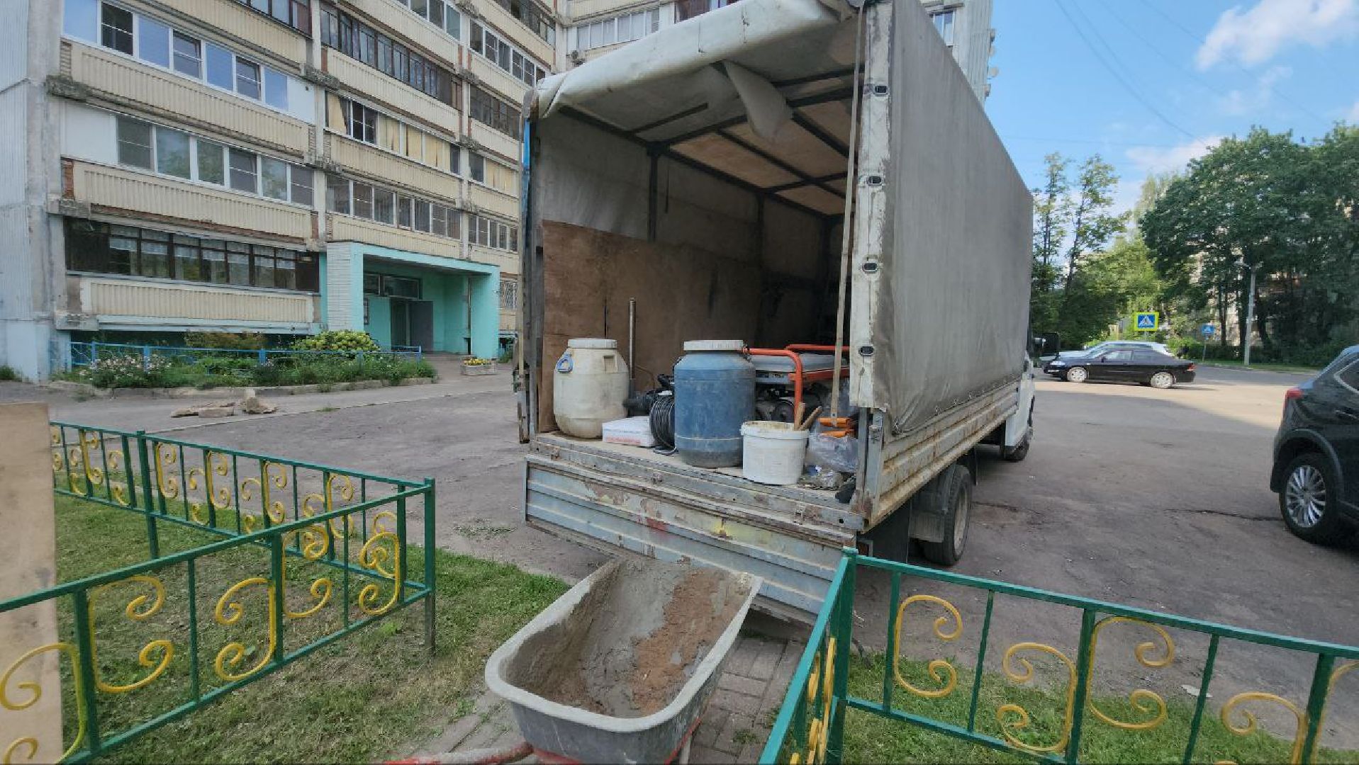 Карусель , Песочница, Лобня, детская площадка,