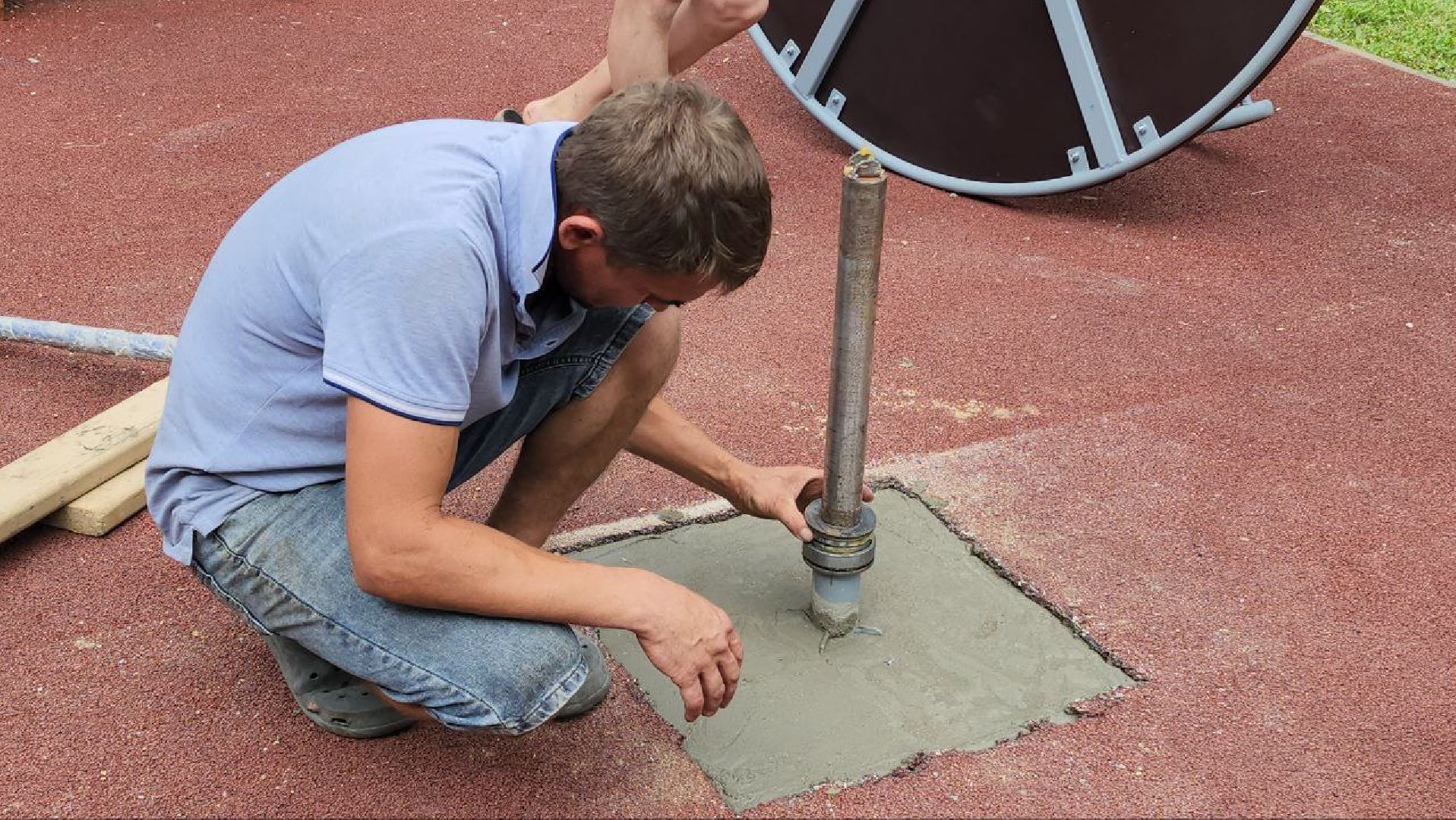 Карусель , Песочница, Лобня, детская площадка,