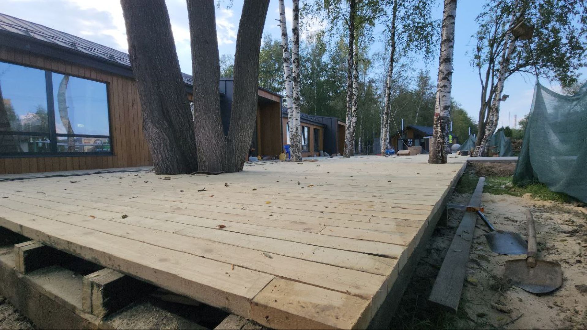 Летняя веранда , Кафе в парке, Центральный парк, Лобня,