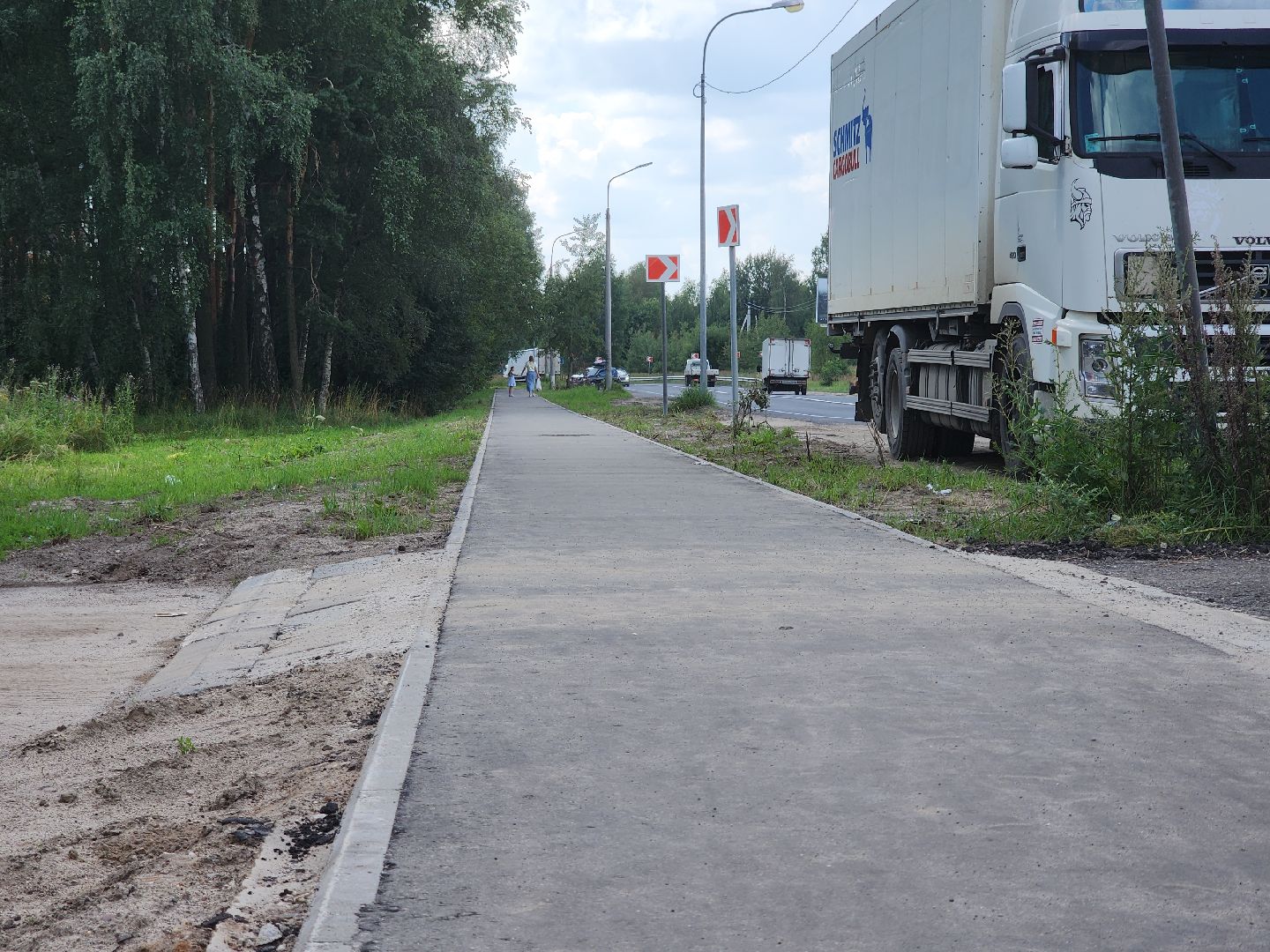 Черноголовка, Благоустройство, Пешеходная дорога,