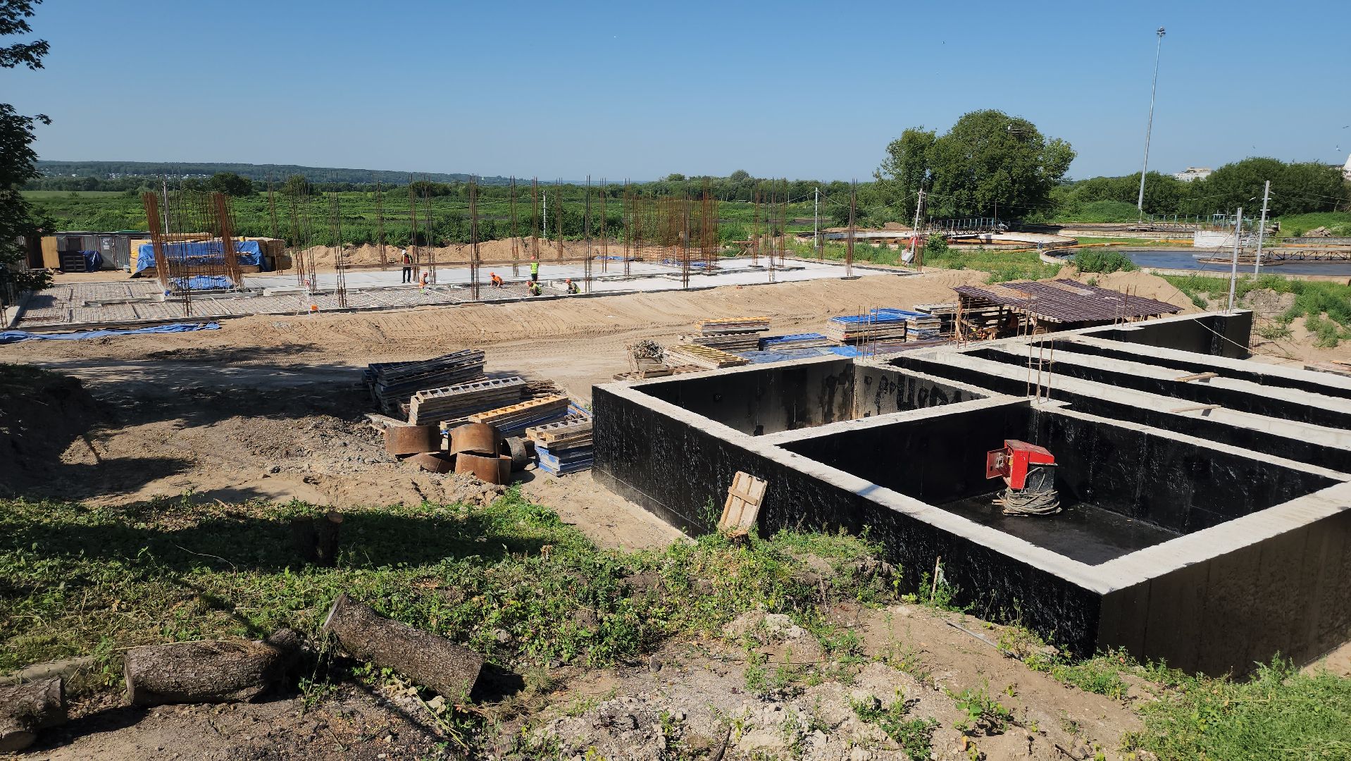 серпухов, городские очистные, реконструкция очистных сооружений, экология,