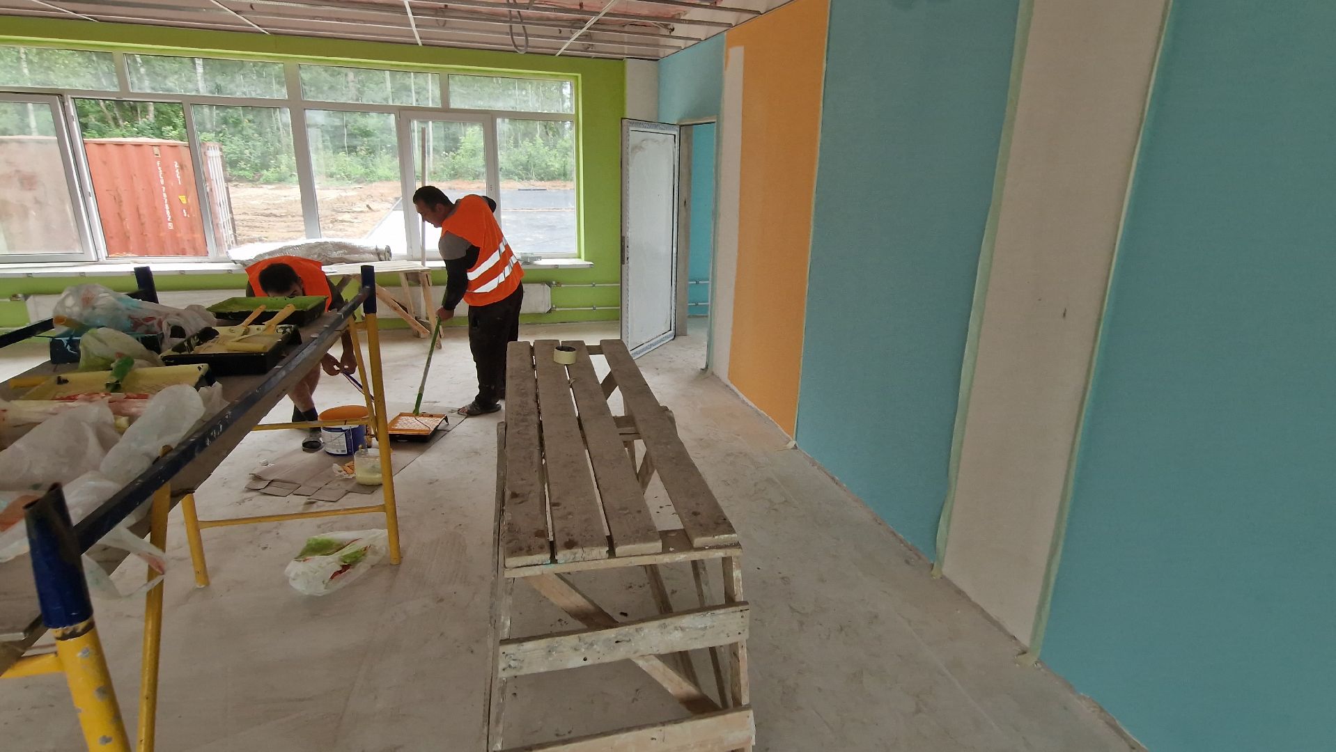 серпухов, капитальный ремонт детского сада, деревня васильевское, детский сад василек,