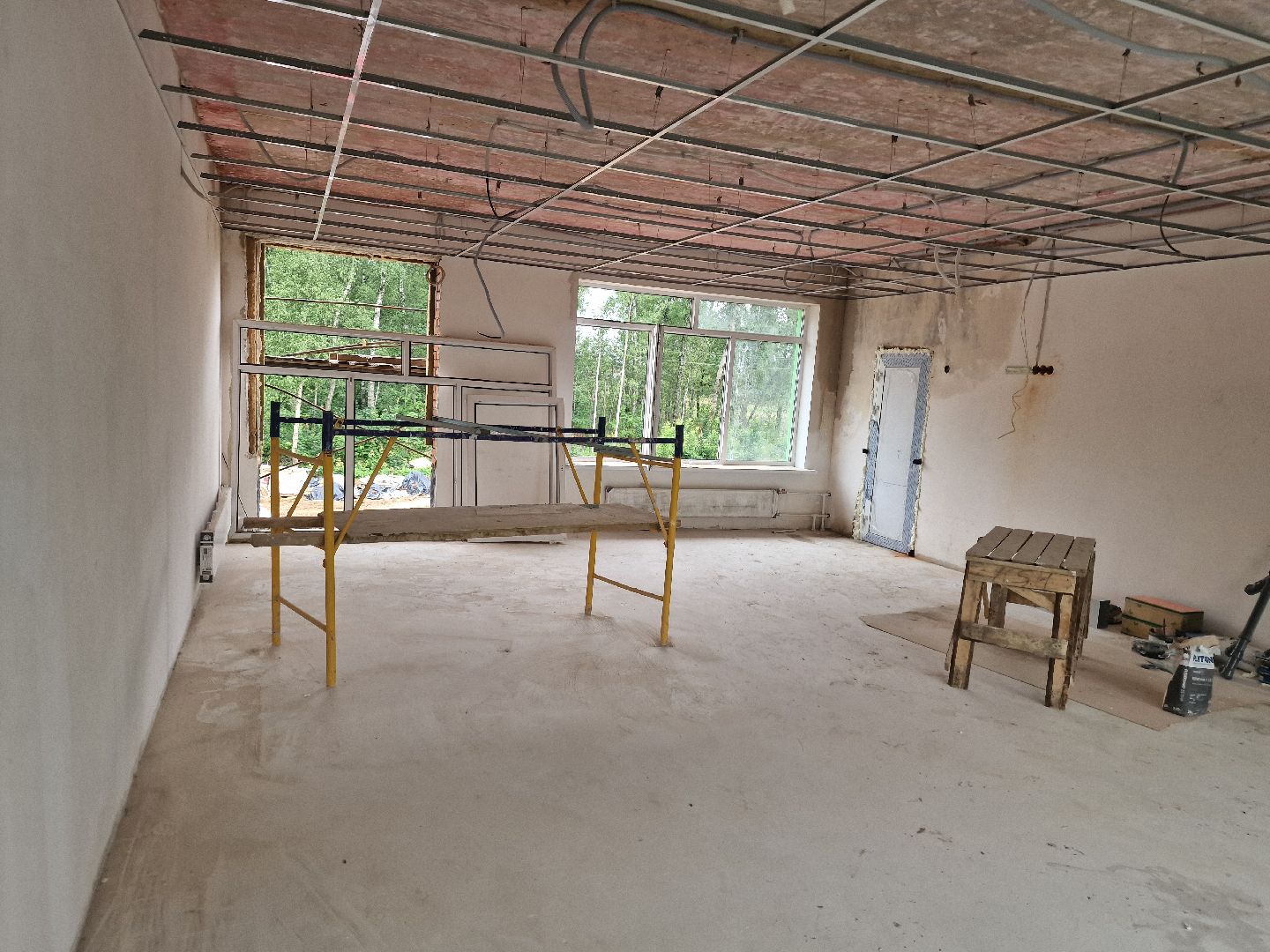 серпухов, капитальный ремонт детского сада, деревня васильевское, детский сад василек,