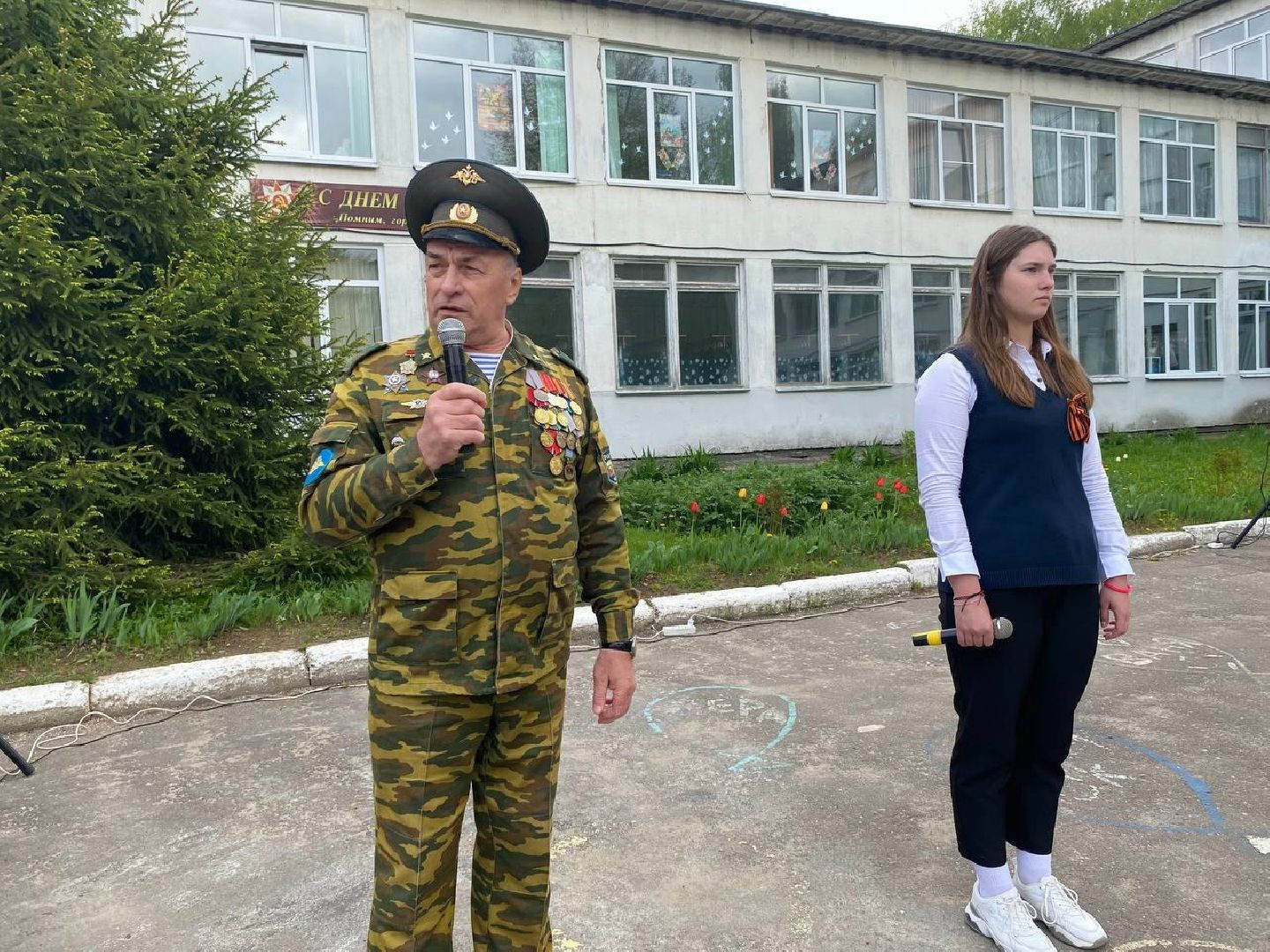 Коломна, линейка, 9мая