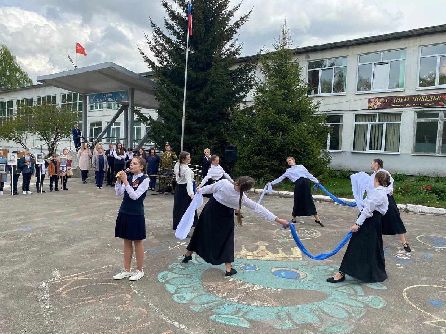 Коломна, линейка, 9мая