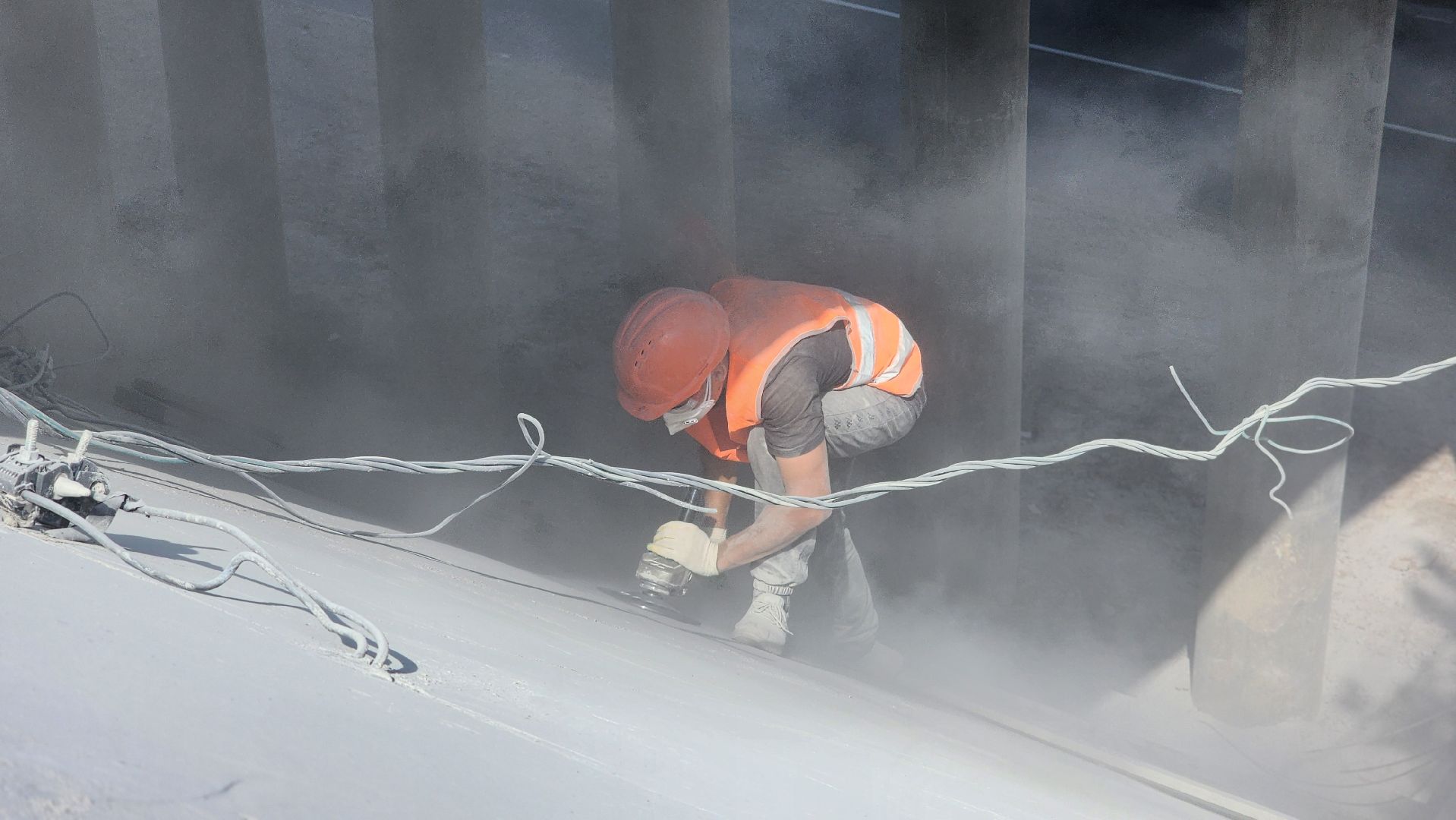 волоколамск, дороги подмосковья, ремонт путепровода,