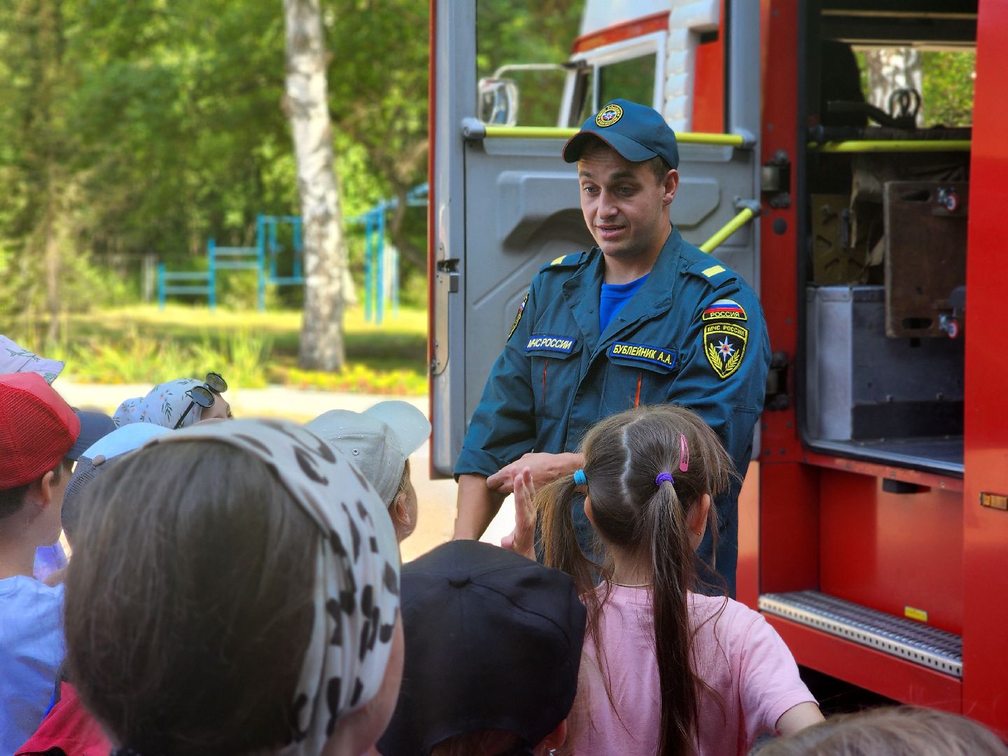 дубна, мчс россии, пожарная часть, летний лагерь,