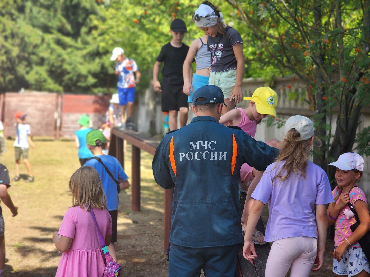 дубна, мчс россии, пожарная часть, летний лагерь,