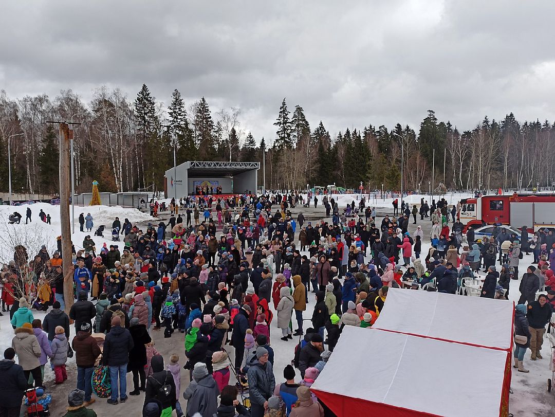 Краснознаменск, масленица