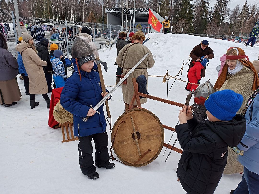 Краснознаменск, масленица
