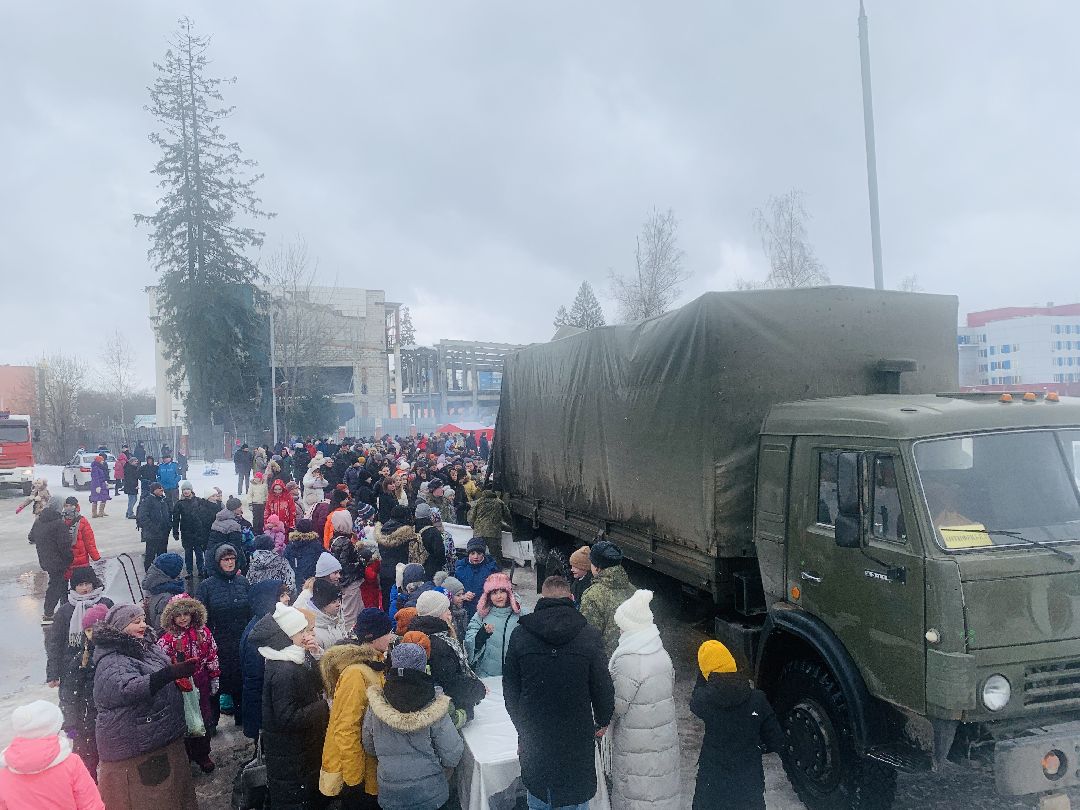 Краснознаменск, масленица