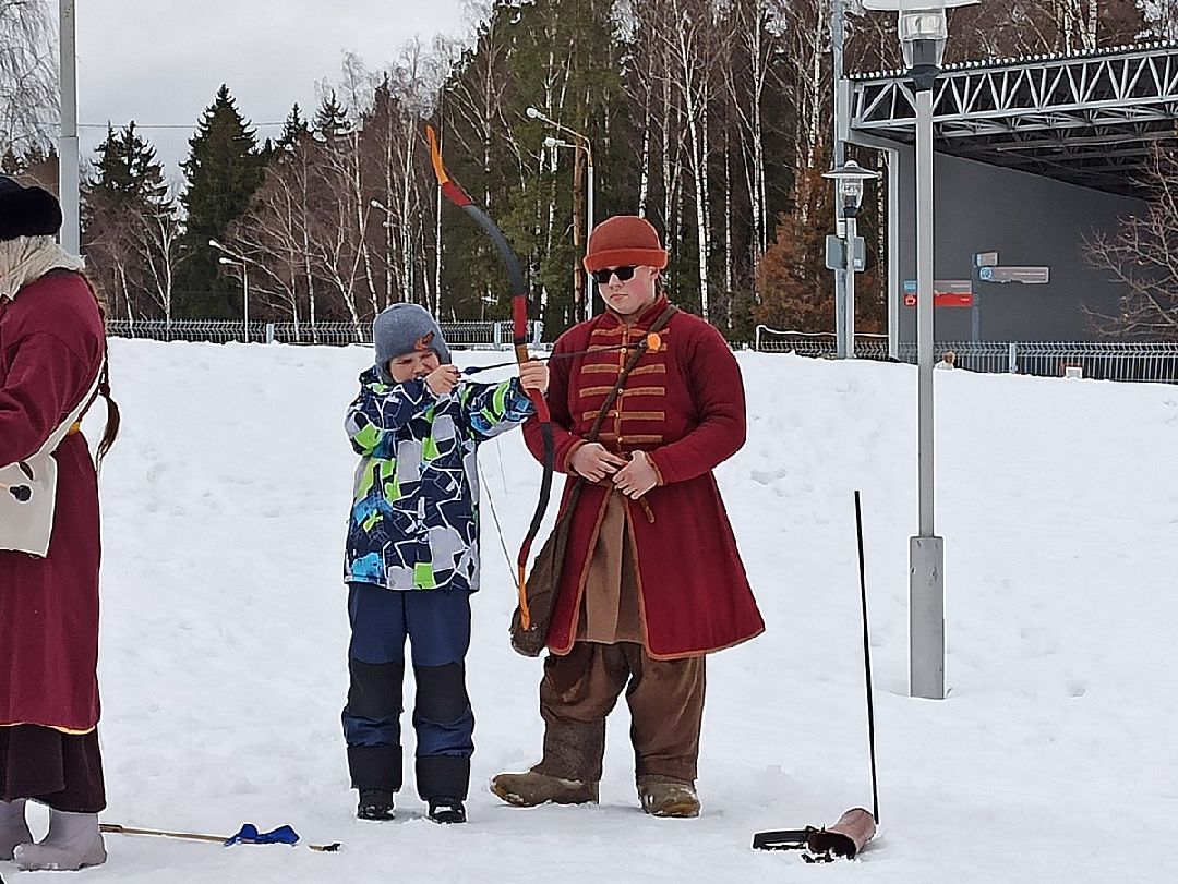 Краснознаменск, масленица