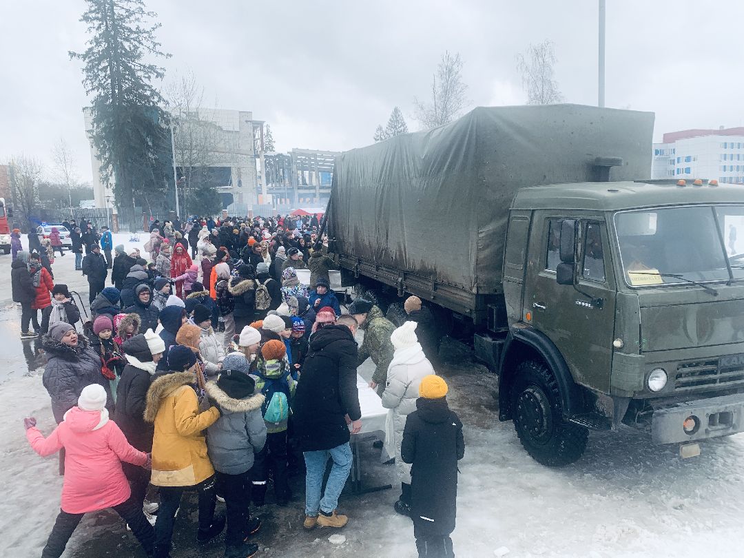 Краснознаменск, масленица