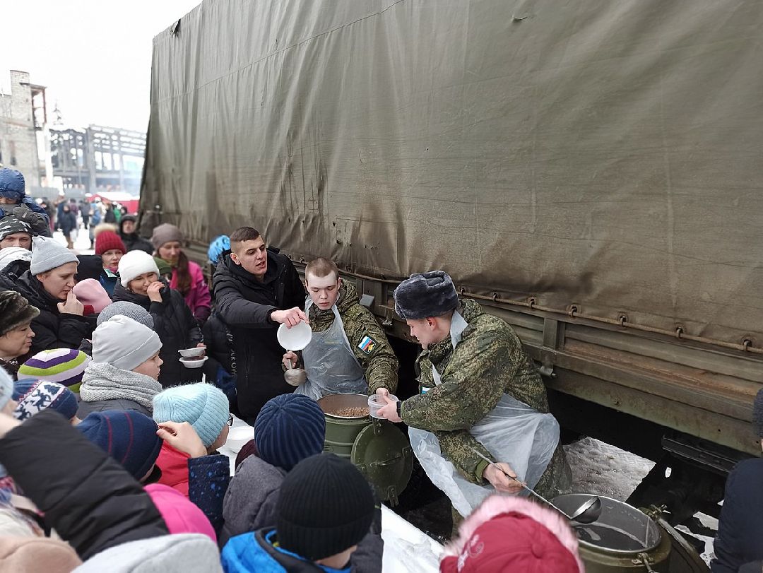 Краснознаменск, масленица