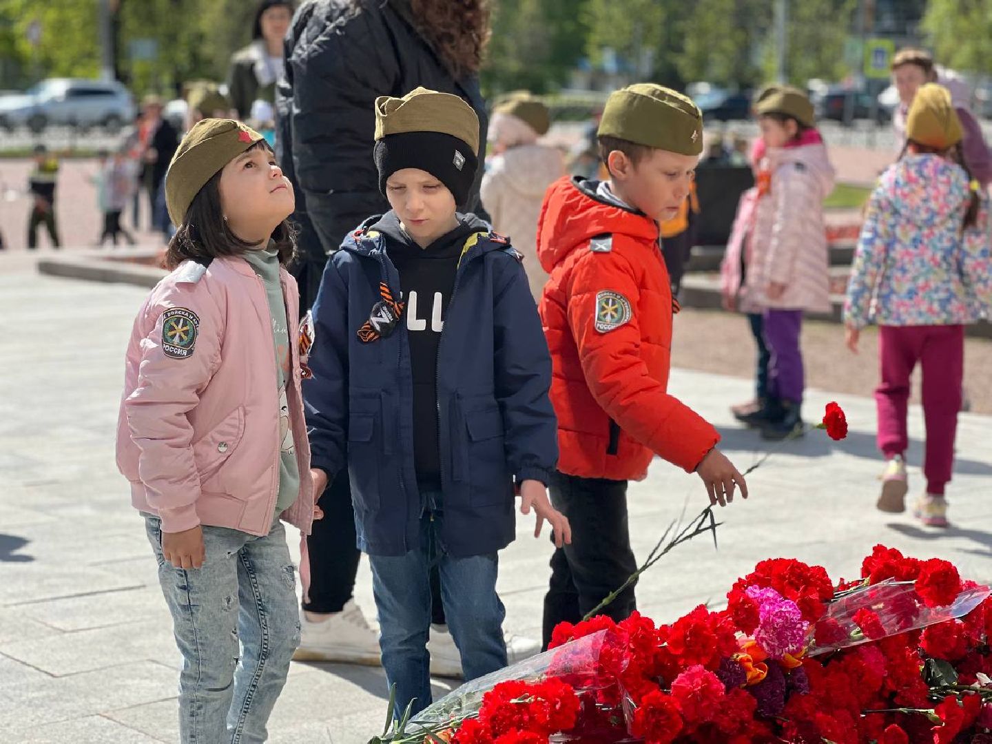Подольск, Подольские курсанты, мемориал, День Победы