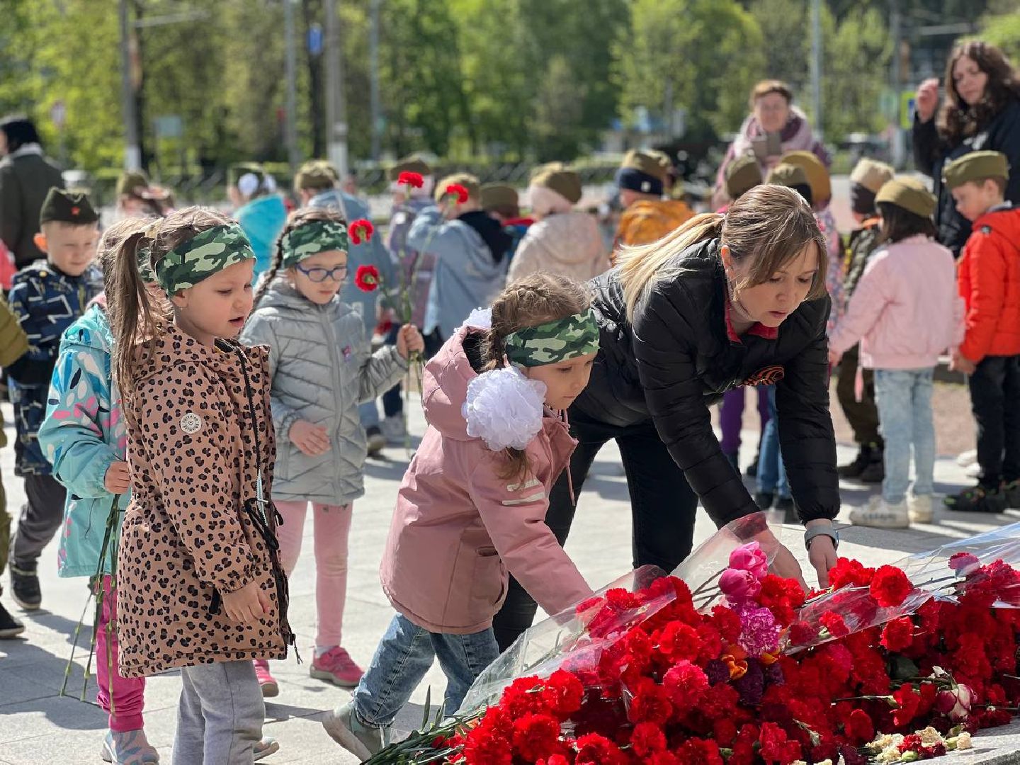 Подольск, Подольские курсанты, мемориал, День Победы
