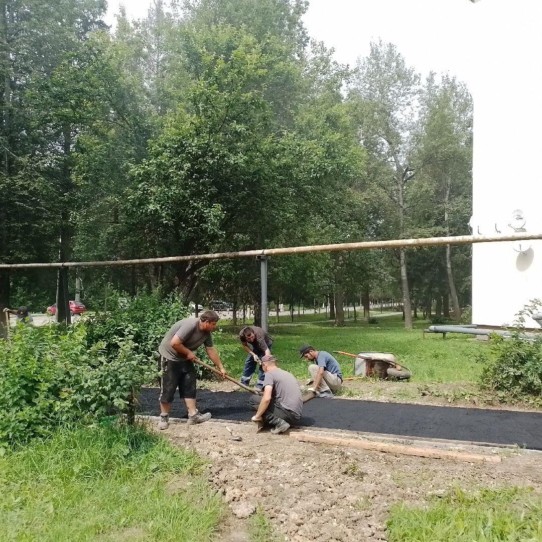 городской округ восход, благоустройство, формирование комфортной городской среды, пешеходная дорожка,