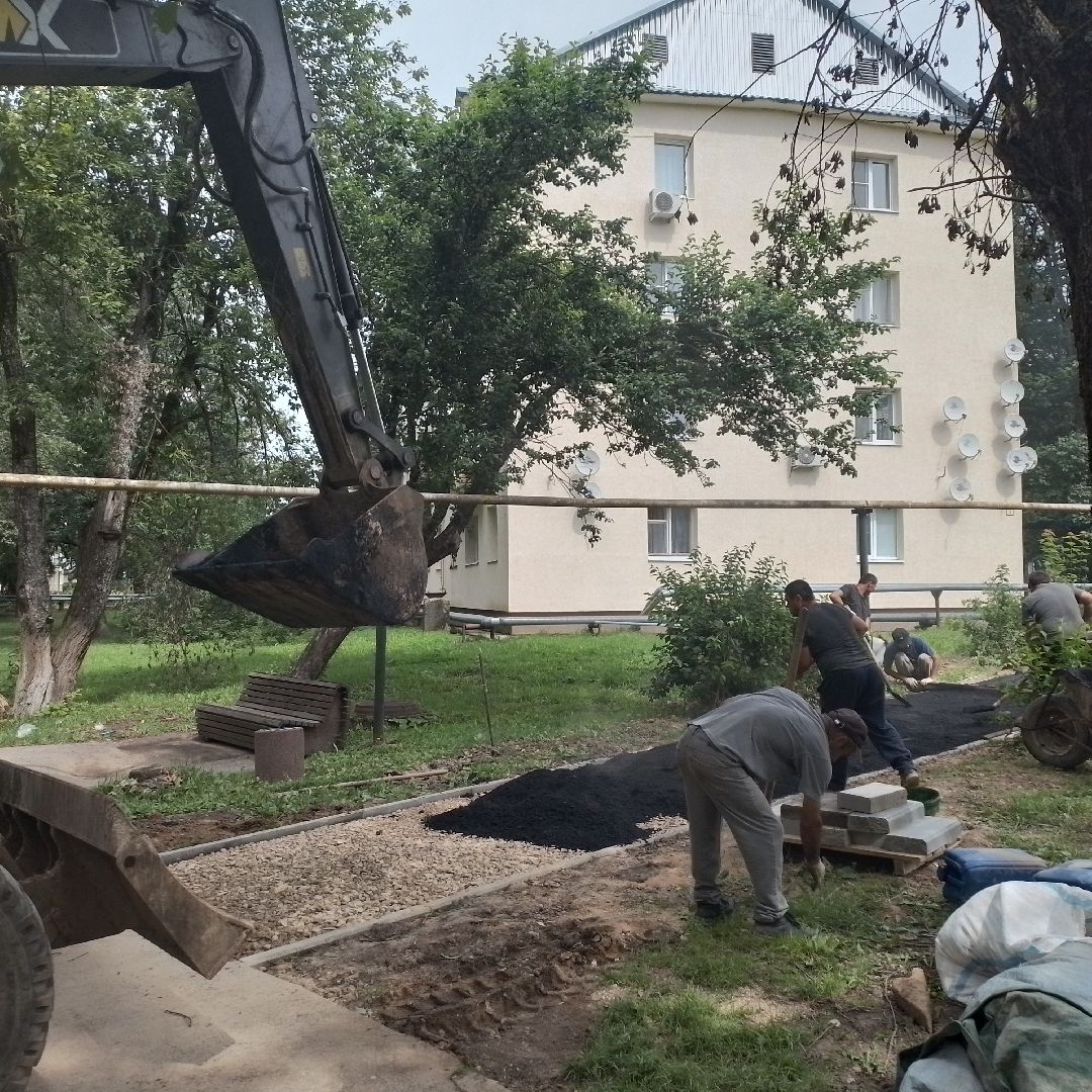 городской округ восход, благоустройство, формирование комфортной городской среды, пешеходная дорожка,