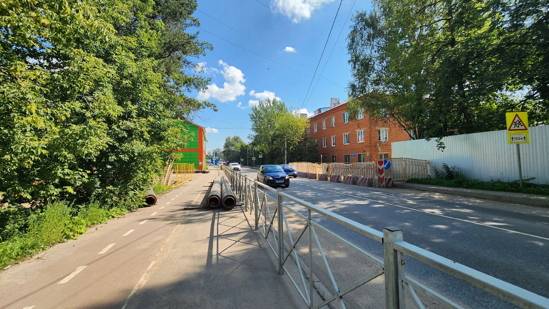 солнечногорск, микрорайон поварово, капремонт теплосети, жкх,