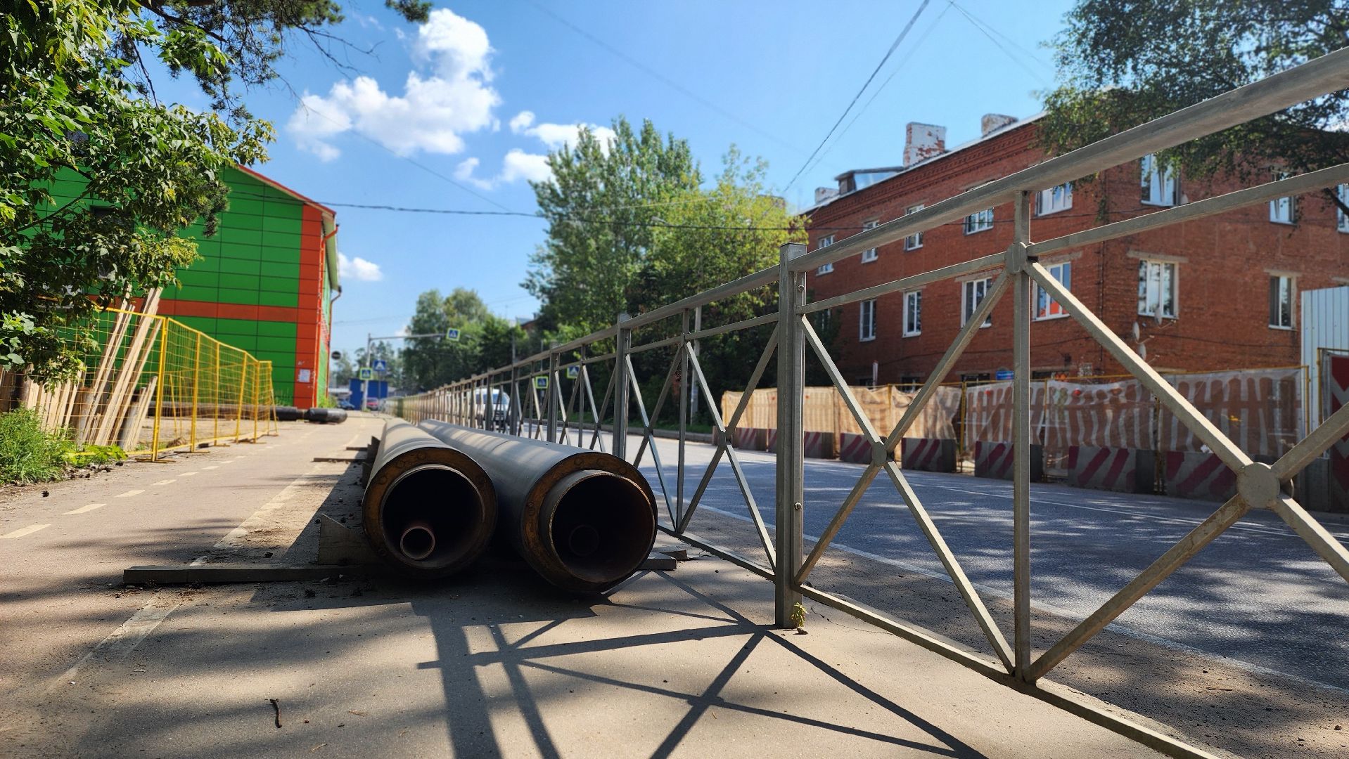 солнечногорск, микрорайон поварово, капремонт теплосети, жкх,