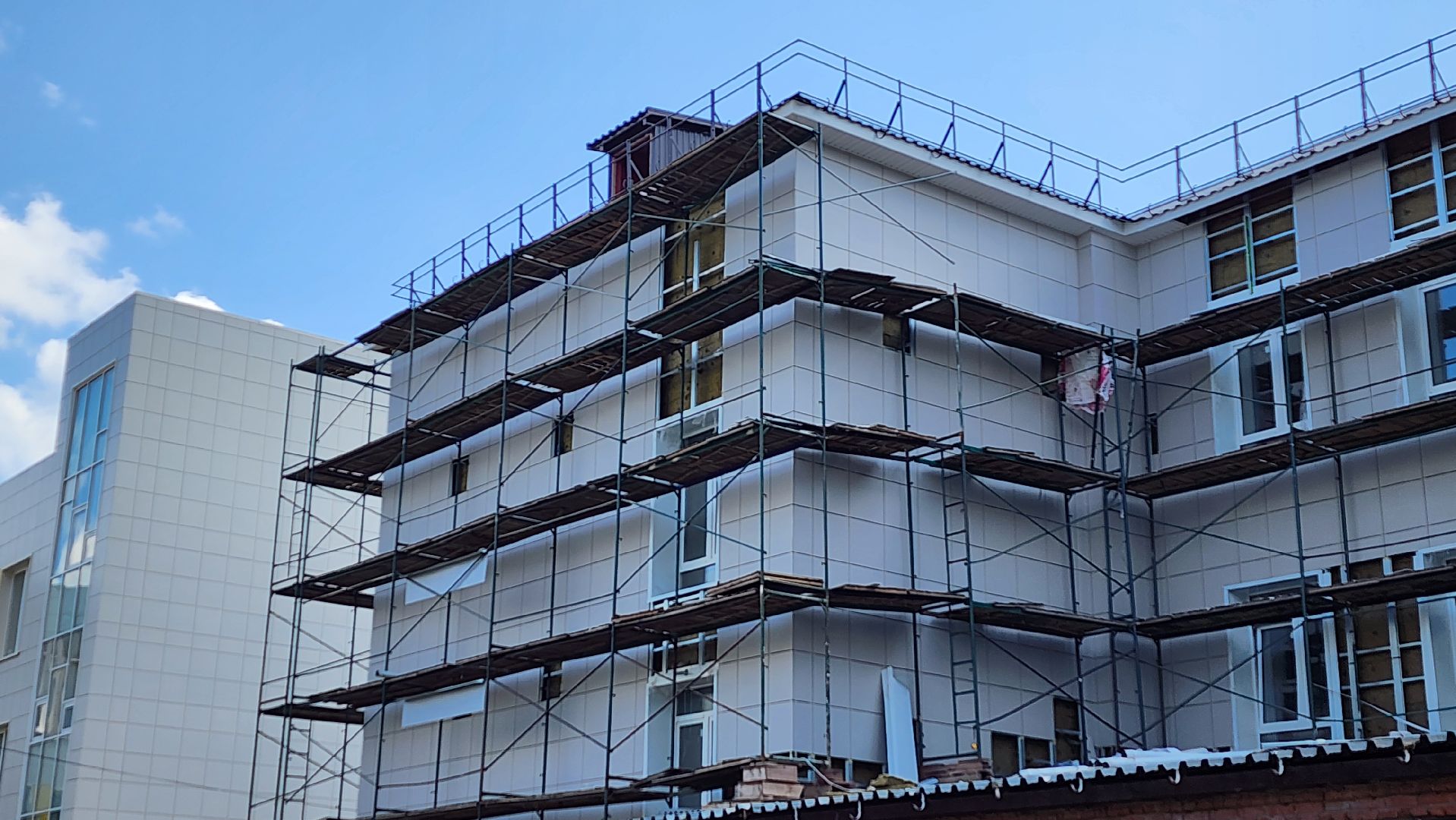 солнечногорск, микрорайон поварово, поваровская школа, капремонт школы,