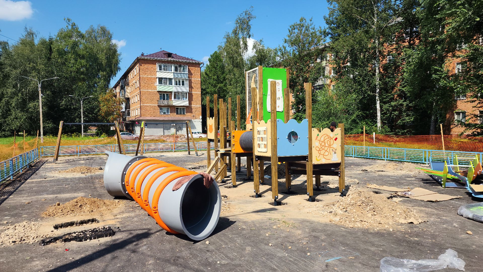 волоколамск, благоустройсво, детская  площадка,